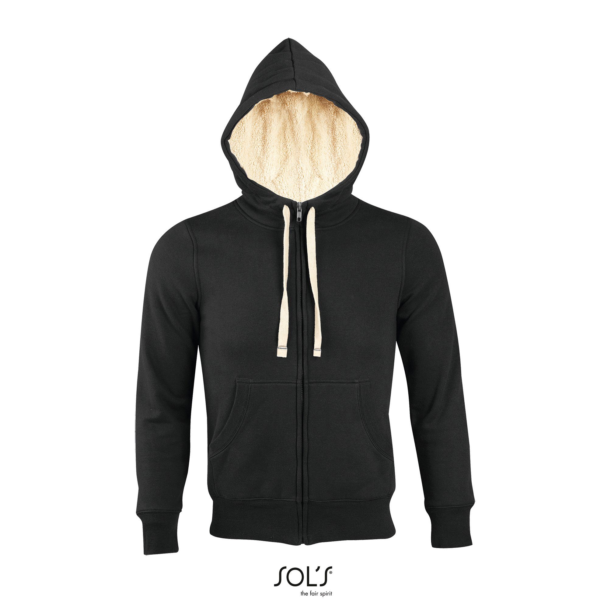 SOLS Kapuzensweatjacke Hochwertige Unisex Sweat Jacke / ZIP-Hoody mit Reißv günstig online kaufen