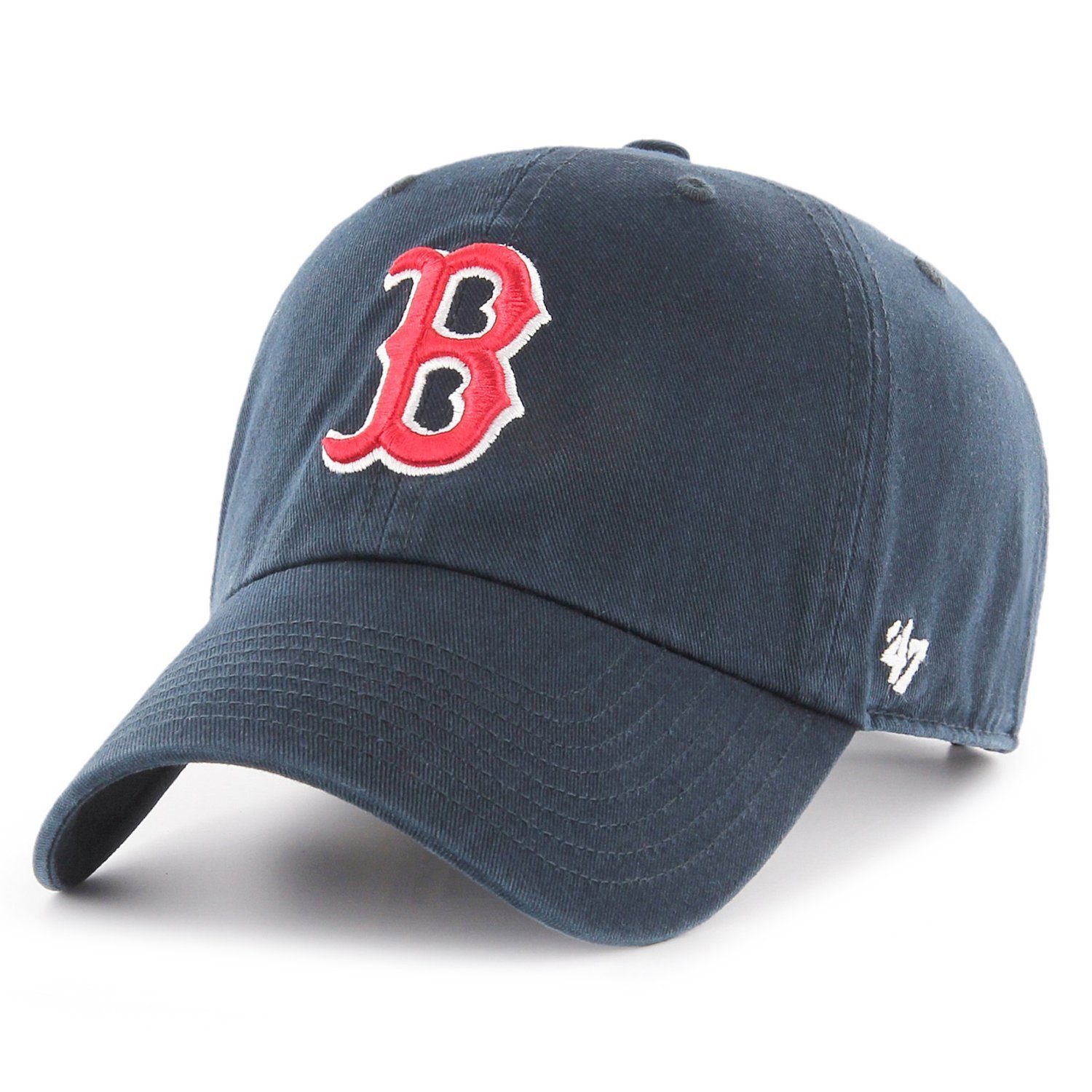 x27;47 Brand Trucker Cap Sox Red Relaxed Boston Fit MLB