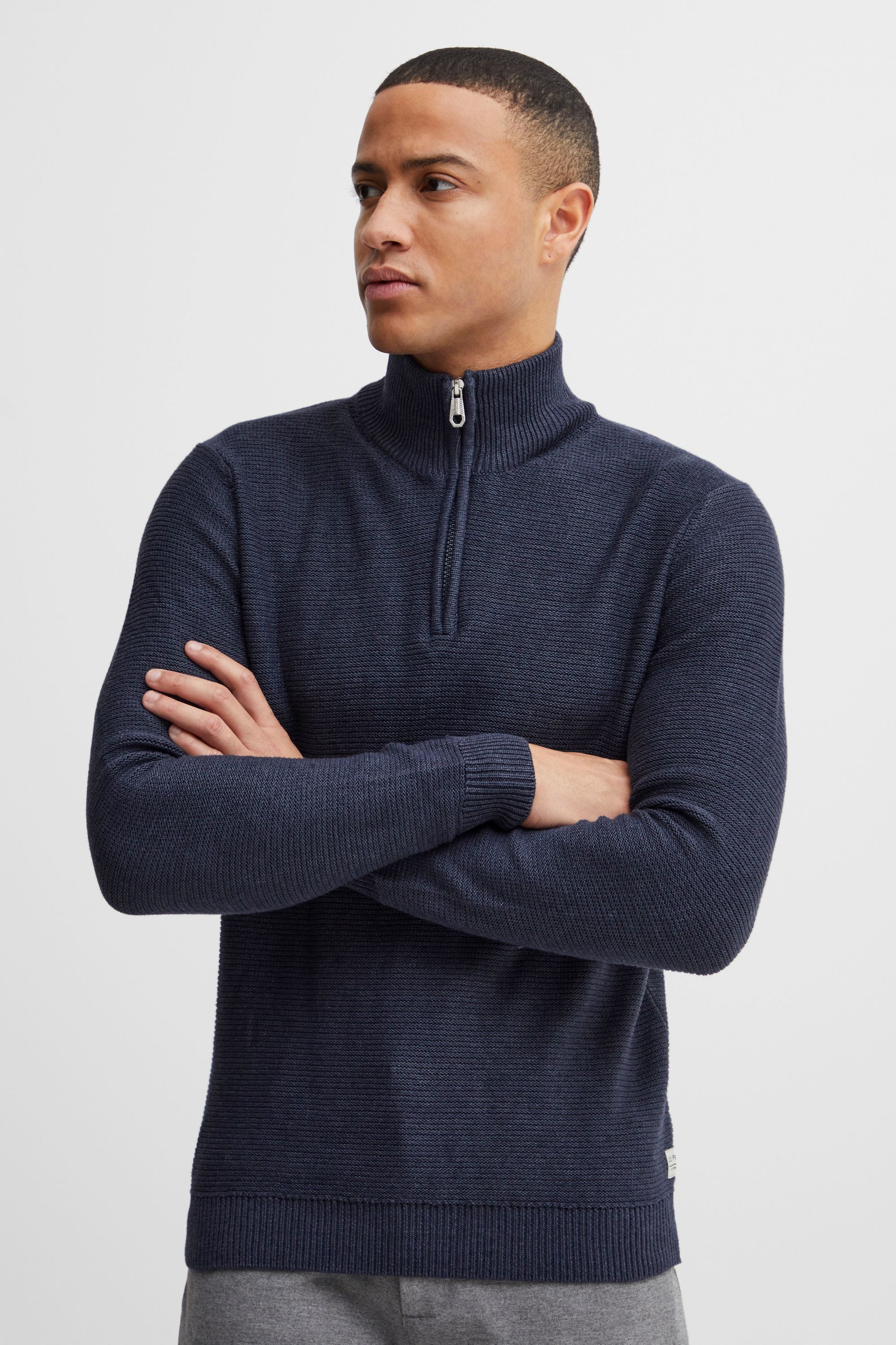 Troyer PRTillmann Fine-Knit Troyer - 21301005ME