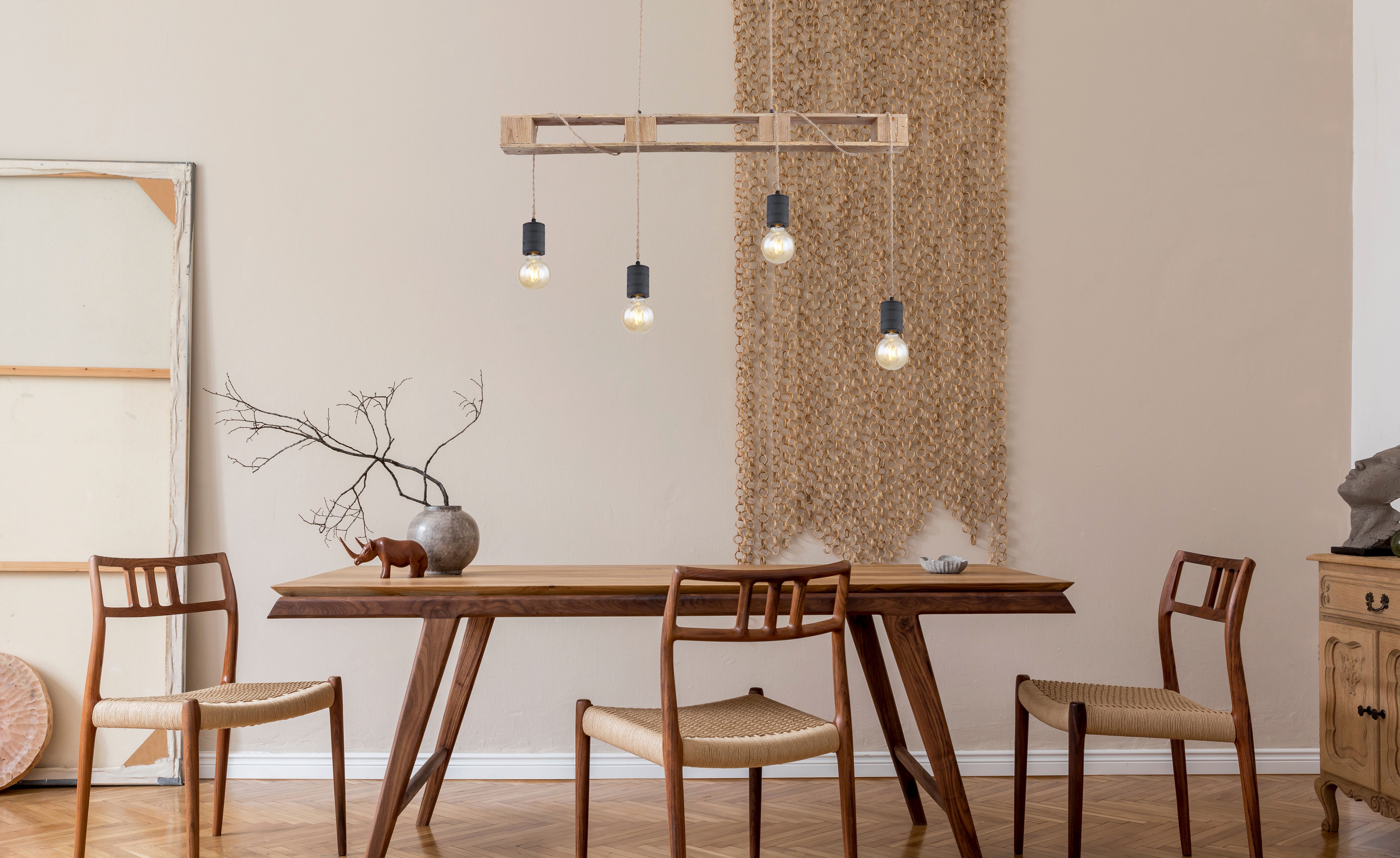 GLOBO LIGHTING Hängeleuchte JOELLE, ohne Leuchtmittel, günstig online kaufen