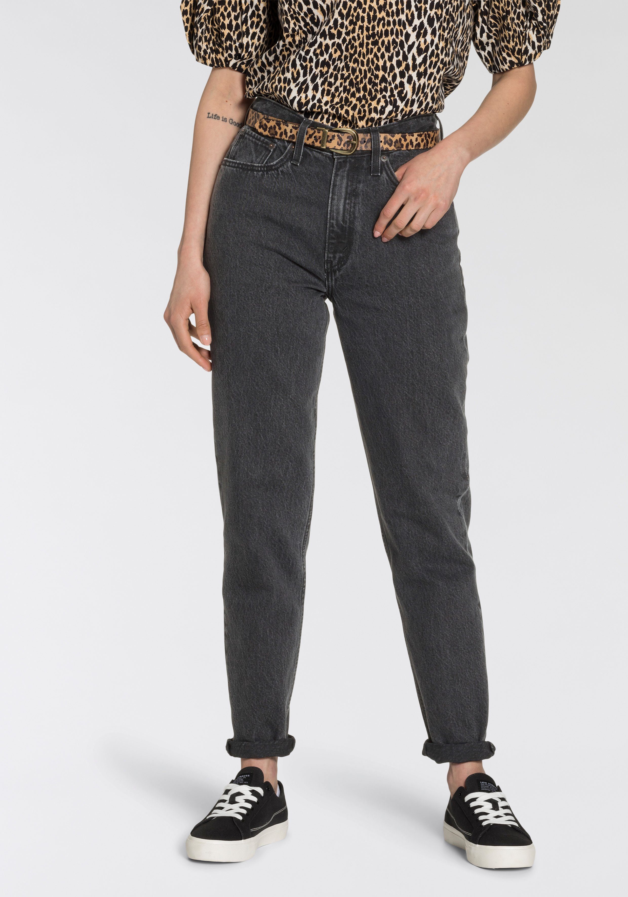 Levi's® JEANS black MOM Mom-Jeans 80S