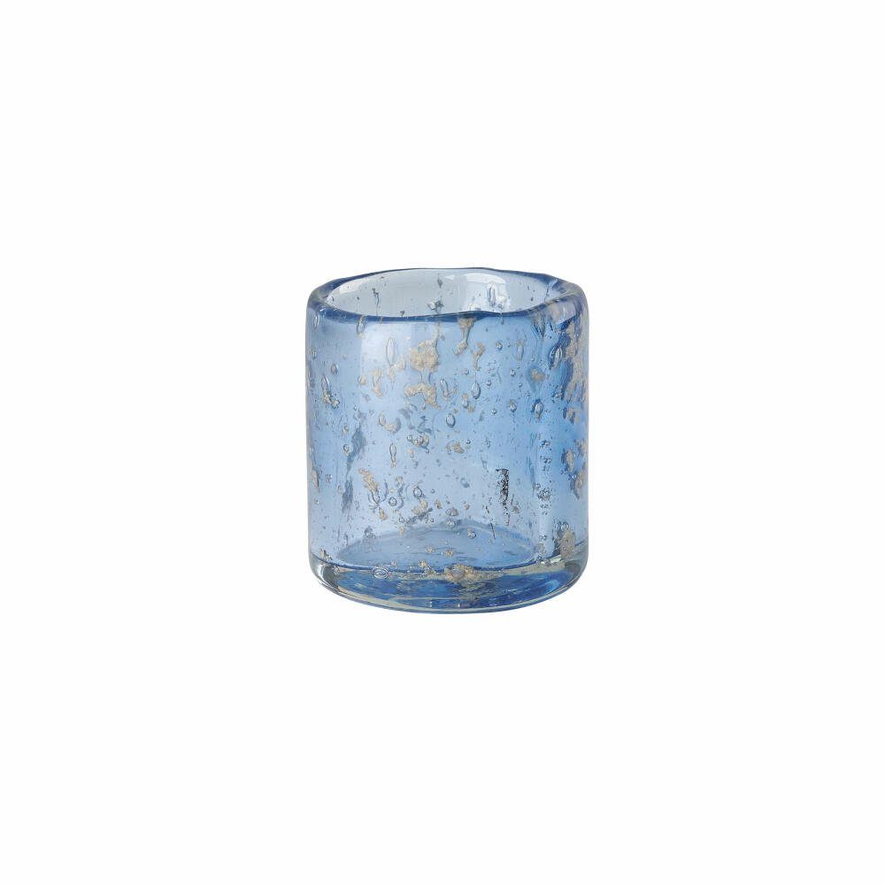 Giftcompany Windlicht Melange Blau H 6 cm