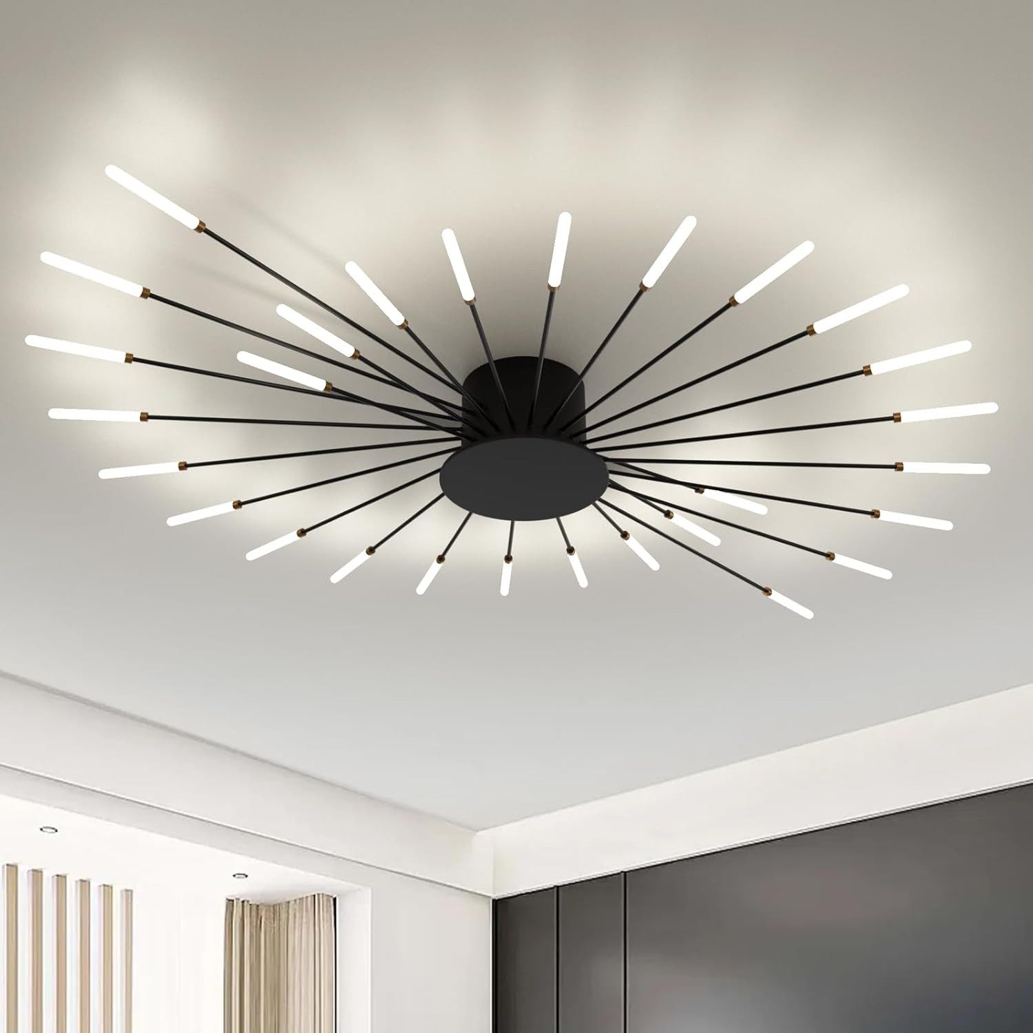 RRBEST Deckenleuchte LED Deckenleuchte Wohnzimmer, Moderne Minimalistische Deckenlampe, Moderne Minimalistische Deckenlampe für Wohnzimmer, Schlafzimmer