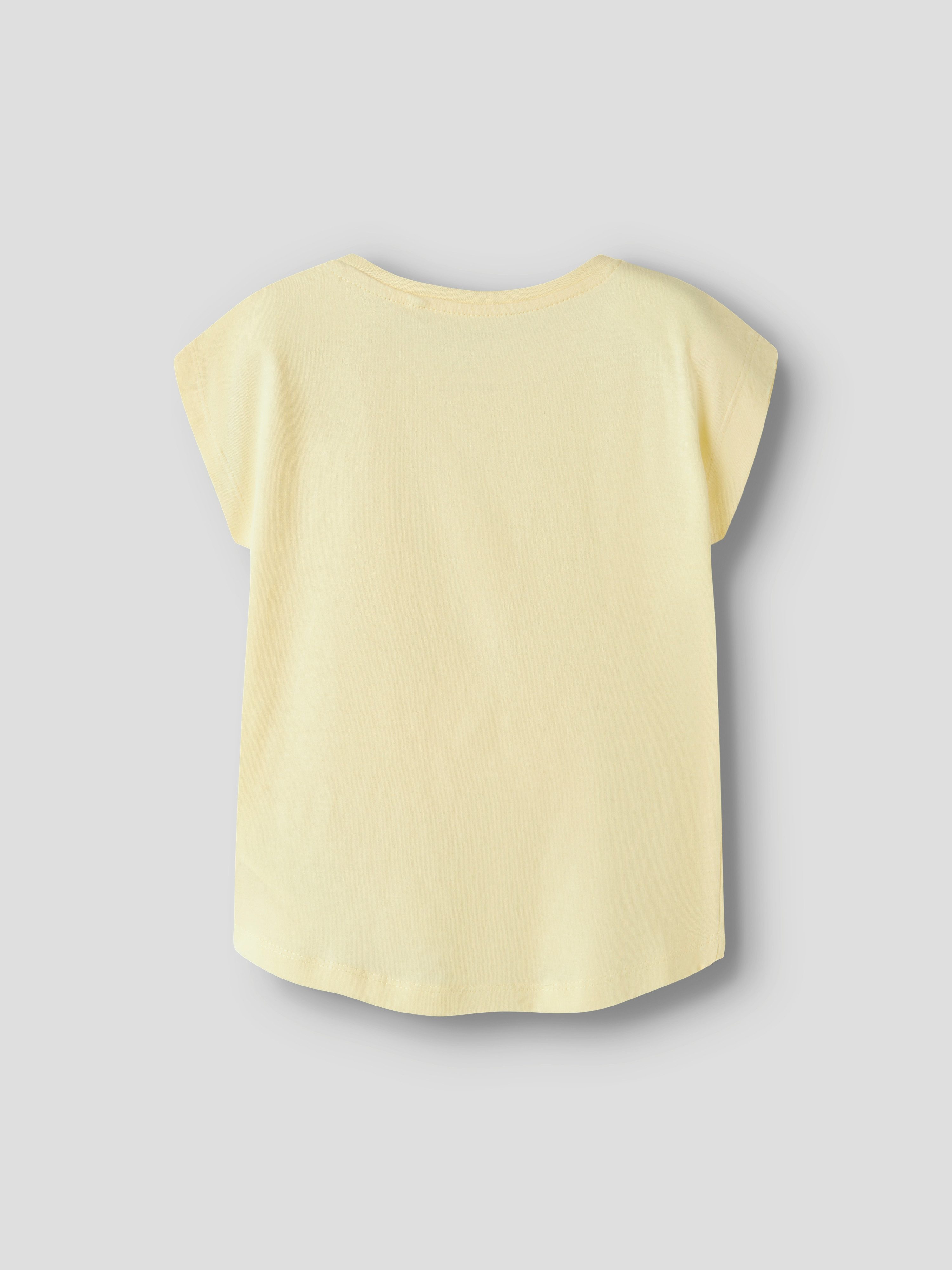 Name It T-Shirt NMFVOTIA CAPSL TOP Baumwolle, loose fit – Bild 3 von 4