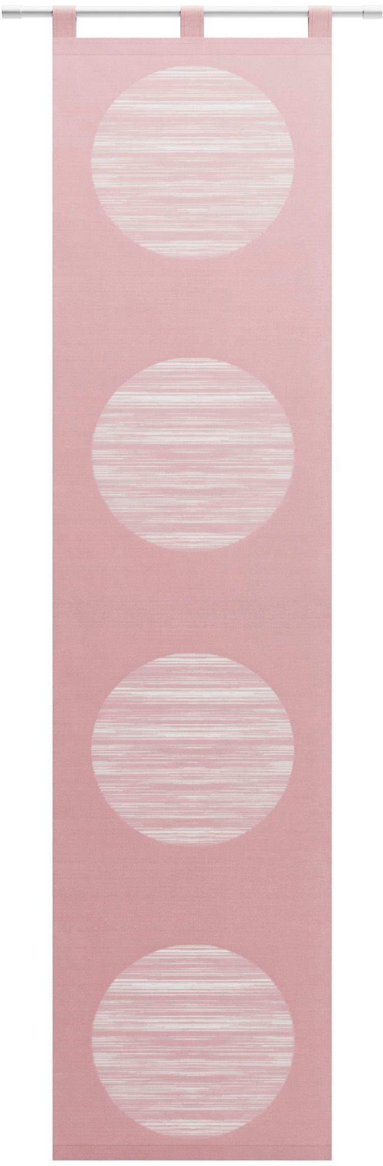 Schiebegardine Padova, Neutex for you!, Schlaufen (1 St), halbtransparent, Scherli, Inkl. Zubehör