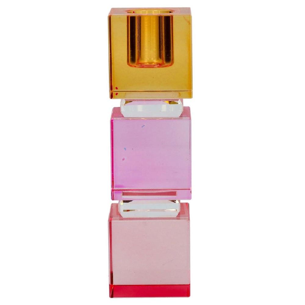 Giftcompany Kerzenhalter Kerzenhalter Sari Eckig Rosa günstig online kaufen