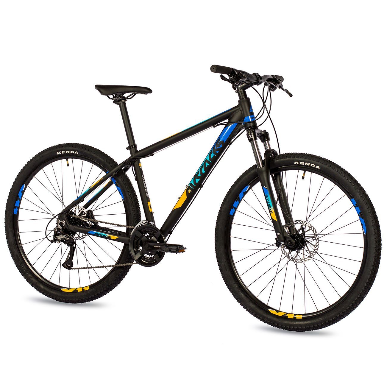 Airtracks Mountainbike Herren MTB 29 Zoll Mountainbike Hardtail Fahrrad MB.2935, 24 Gang, Kettenschaltung, Shimano Acera RD-M3020 - Rahmenhöhen 46 - 51 cm - Mod. 2025