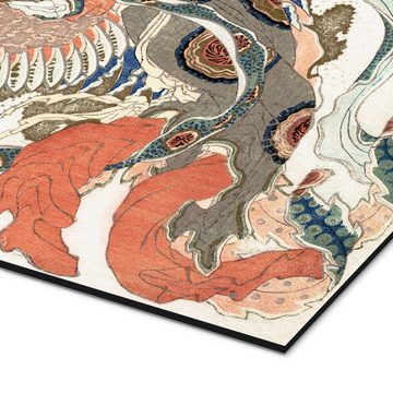 Posterlounge Alu-Dibond-Druck Katsushika Hokusai, Tennin, Wohnzimmer Malerei