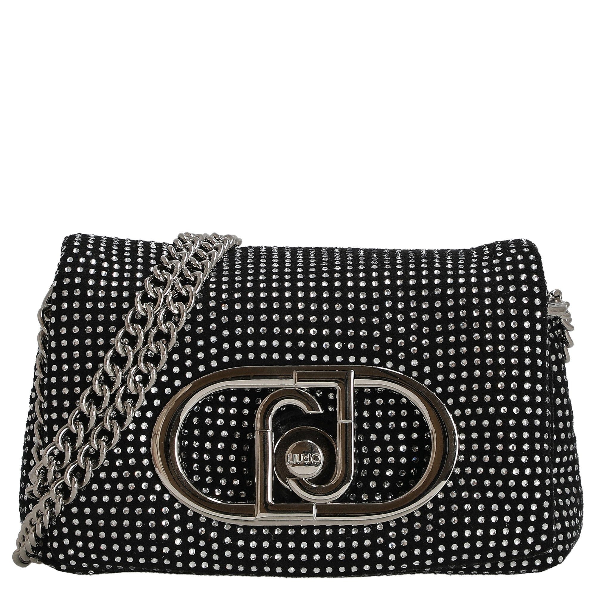 Liu Jo Umhängetasche Lapuffy - Umhängetasche XS 14 cm (nero/steel)