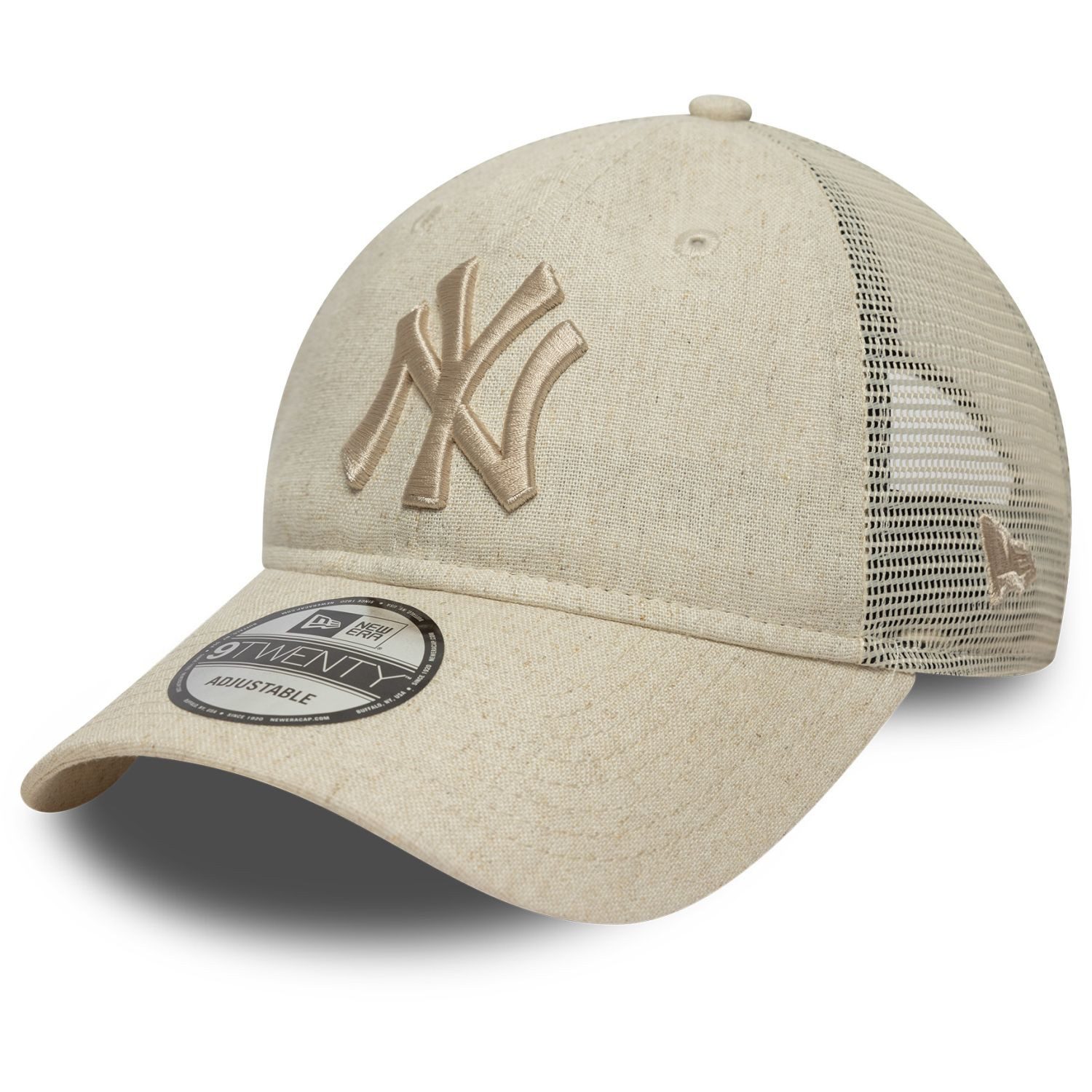 New Era Baseball Cap 9Twenty Trucker LEINEN New York Yankees