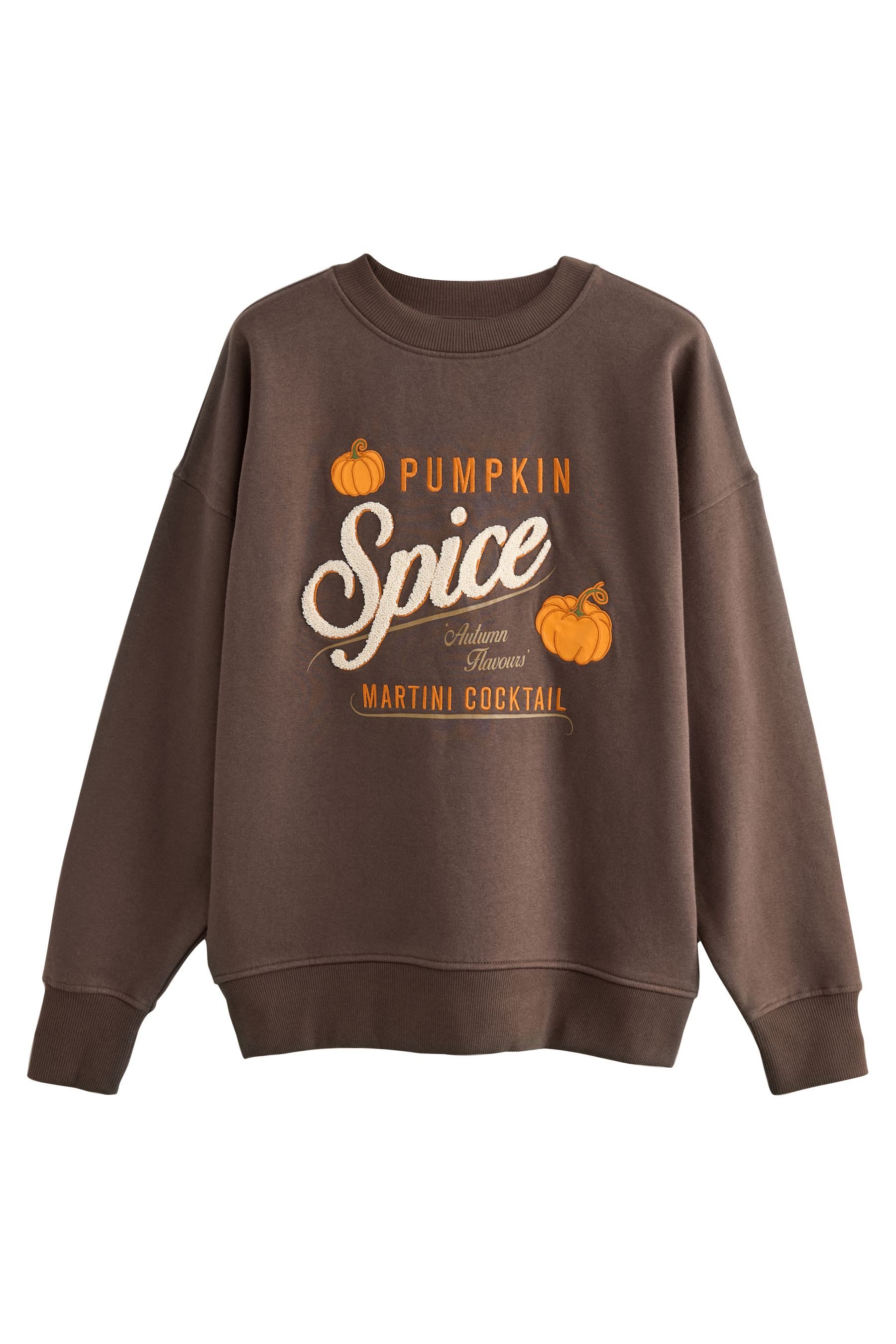 Next Sweater Langarm-Sweatshirt mit Bouclé-Stickerei (1-tlg) günstig online kaufen