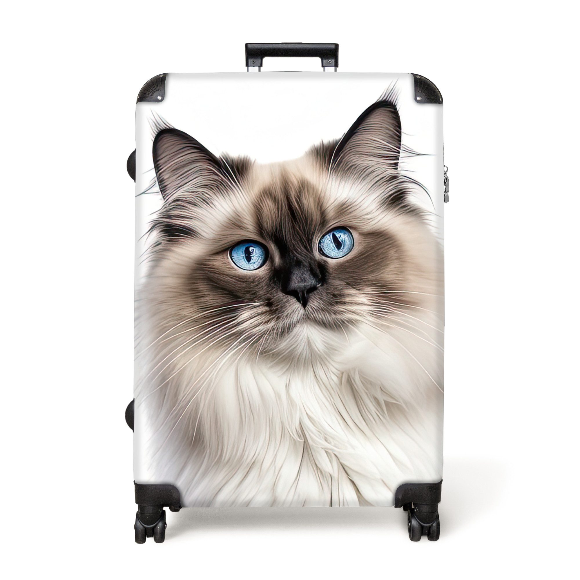 NoBoringSuitcases.com© Hartschalen-Trolley Katze - Haustier - günstig online kaufen