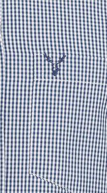 Nübler Trachtenhemd Trachtenhemd Langarm Rudi in Dunkelblau von Nübler Größe S
