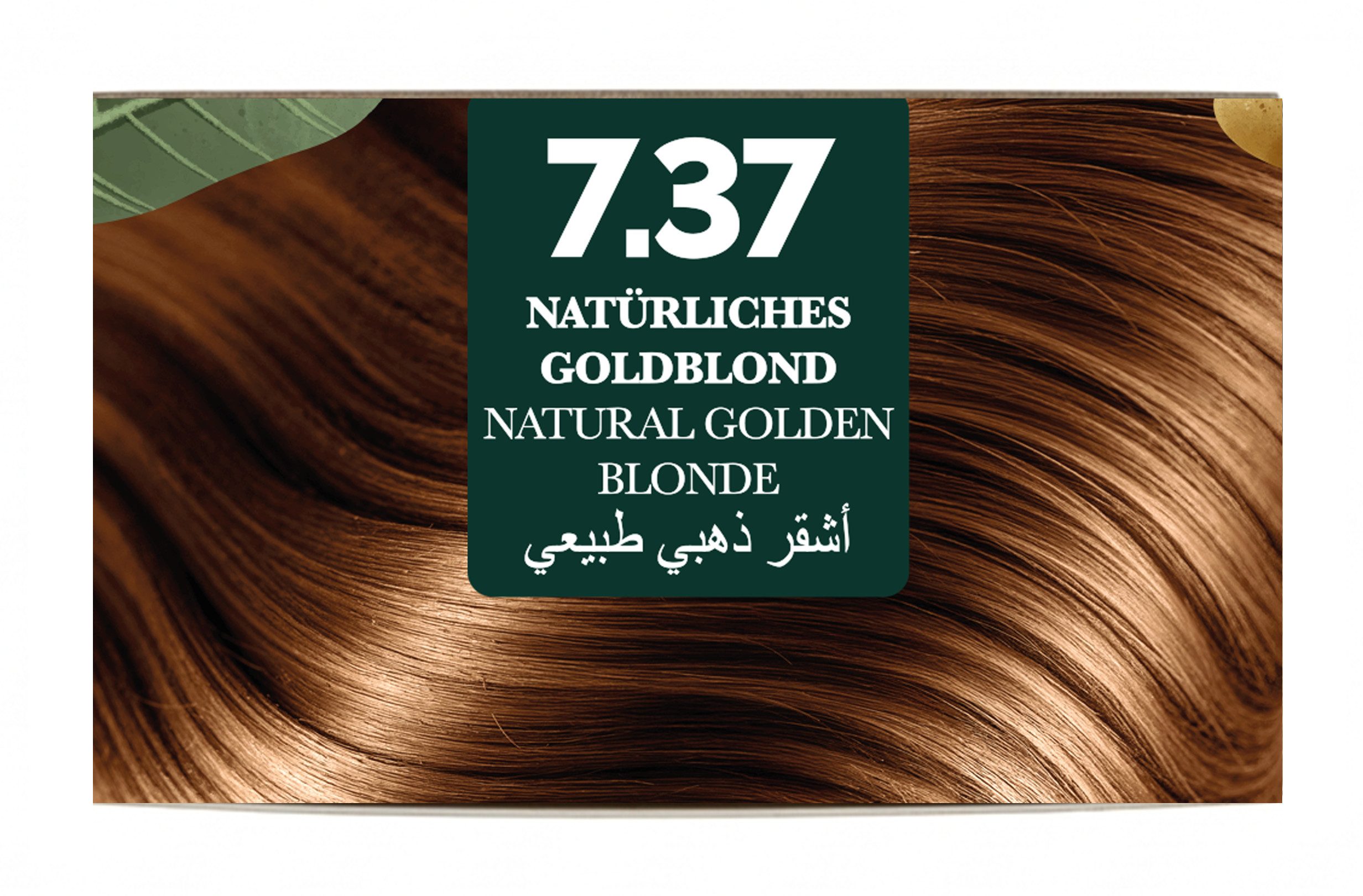 Vibella Haarfarbe Haarfärbecreme Nr. 7,37 Natürliches Goldblond