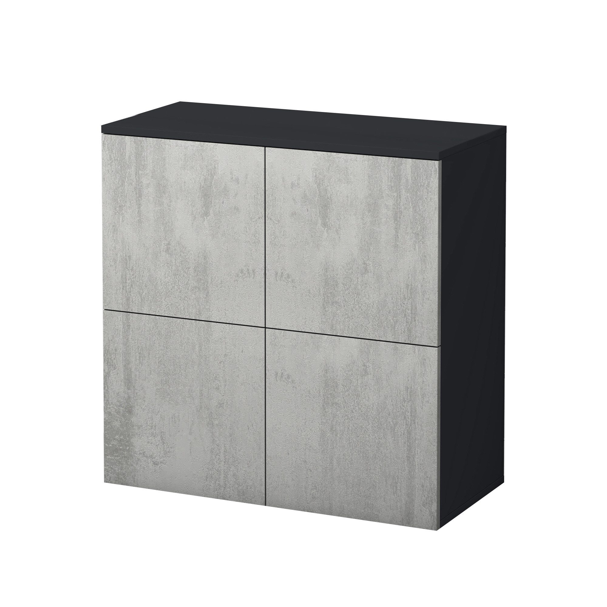 doporro Sideboard Kommode Möbel Mehrzweckschrank Push-to-Open günstig online kaufen