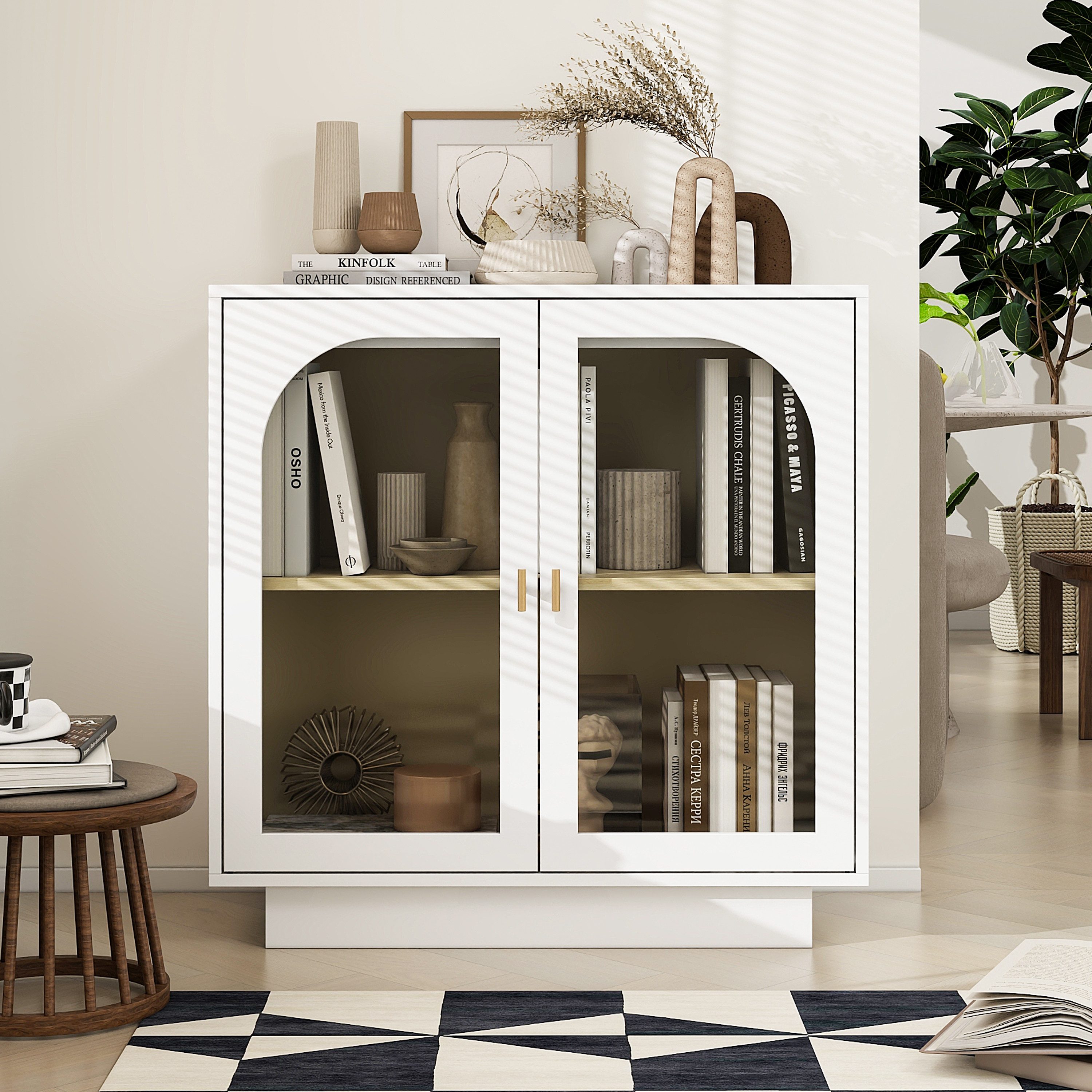 HAUSS SPOLE Stauraumschrank Vitrine Kommode Beistellschrank, günstig online kaufen