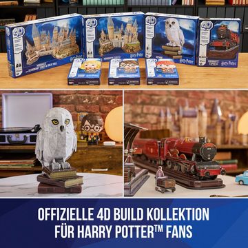 Spin Master 3D-Puzzle 4D Build - Harry Potter - Hedwig Eule, 118 Puzzleteile