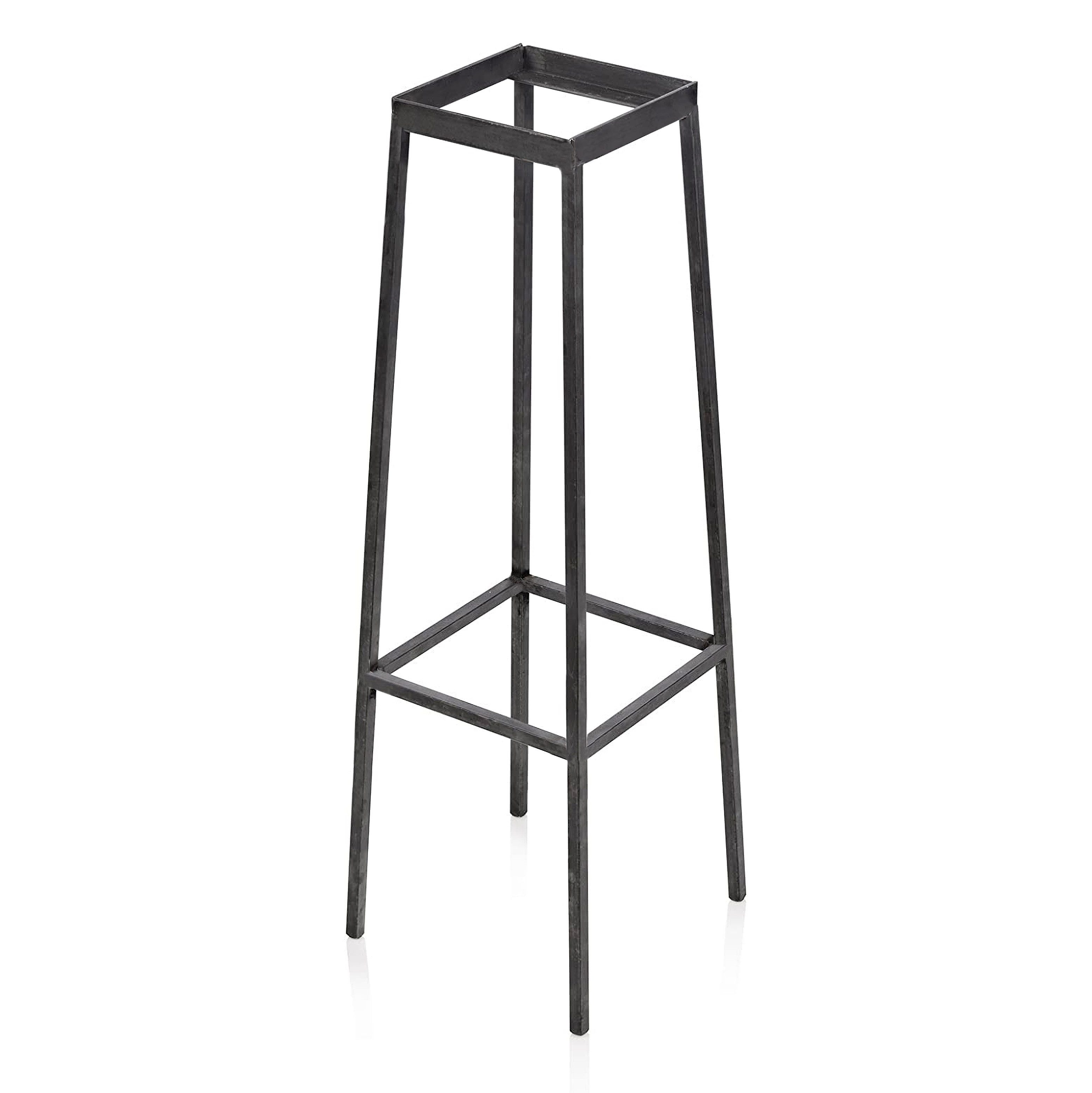beske Outdoorkerze Set 'Kea' (Betonfeuer 13x13x13 Ständer und Nachfüllwachs), Wachsrecycling mit besonderem Ambiente und nachhaltigem Dauerdocht