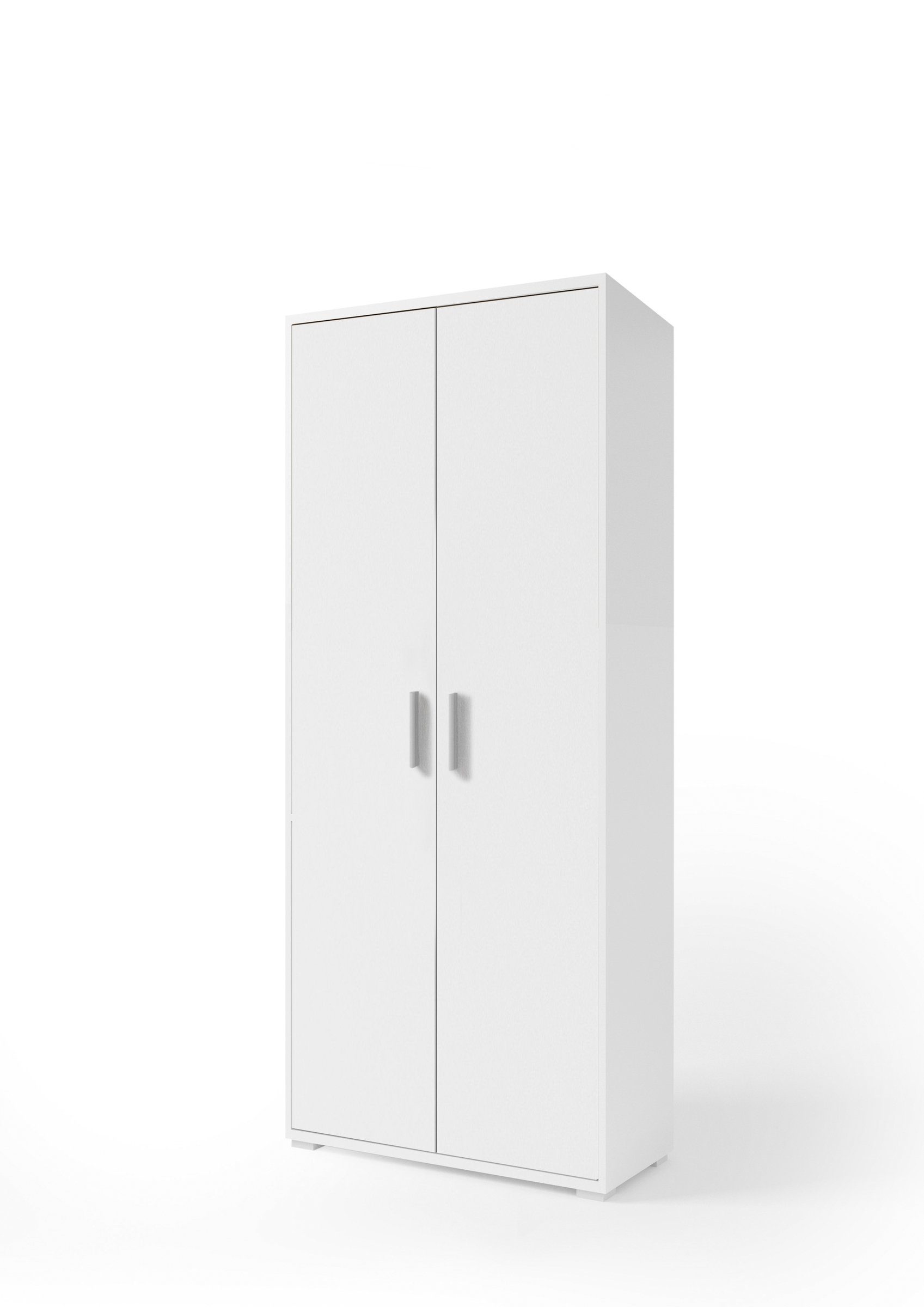 PREISBRECHER Aktenschrank und in weiß Fächern (BxHxT: Türen Clermont 2 5 mit cm) 79,1x186x35