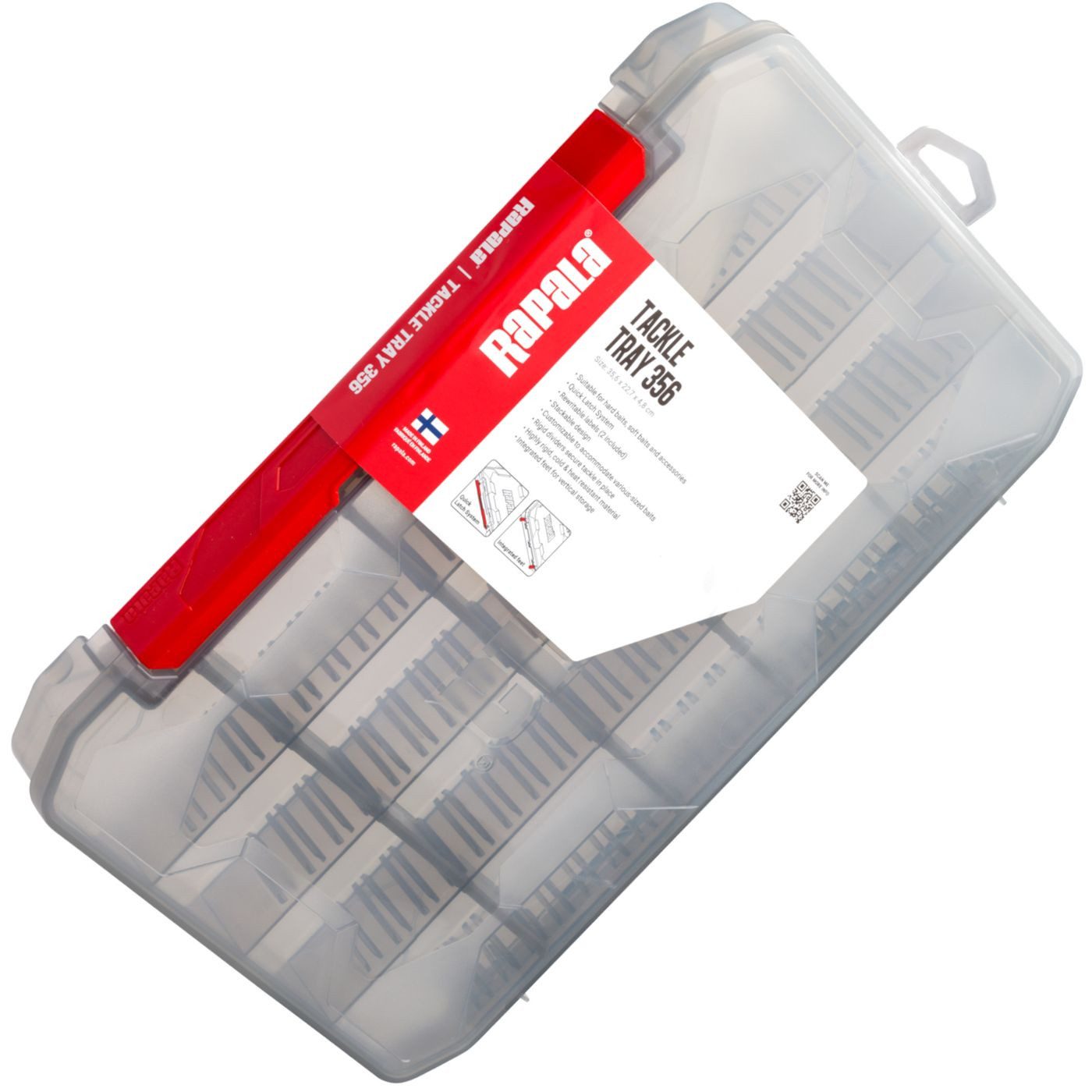 Rapala Angelkoffer Rapala Tackle Tray RTT356 35,6x22,7x4,8cm - Kunstköderbox