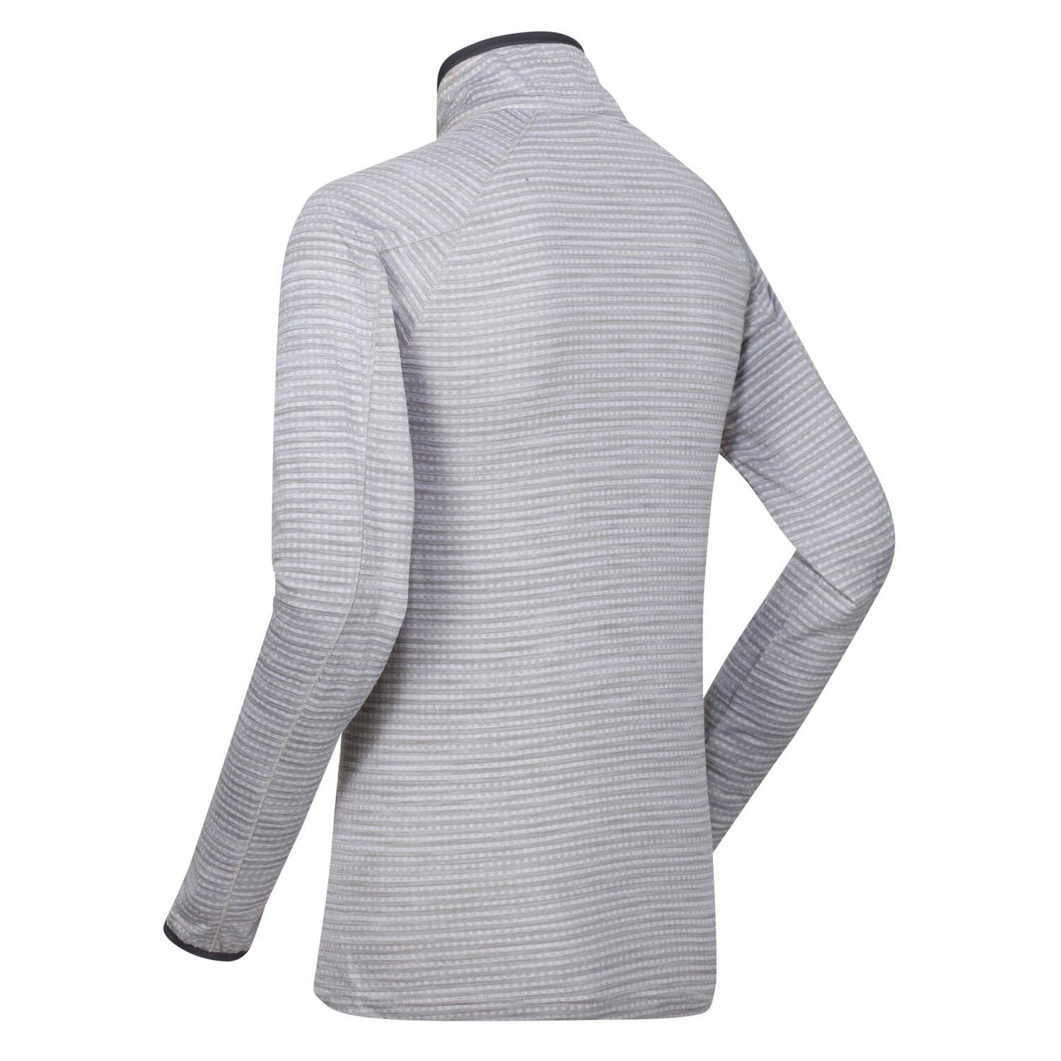 Yonder Midlayer Shirt Regatta Grau Powerstretch für Damen 2-in-1-Pullover