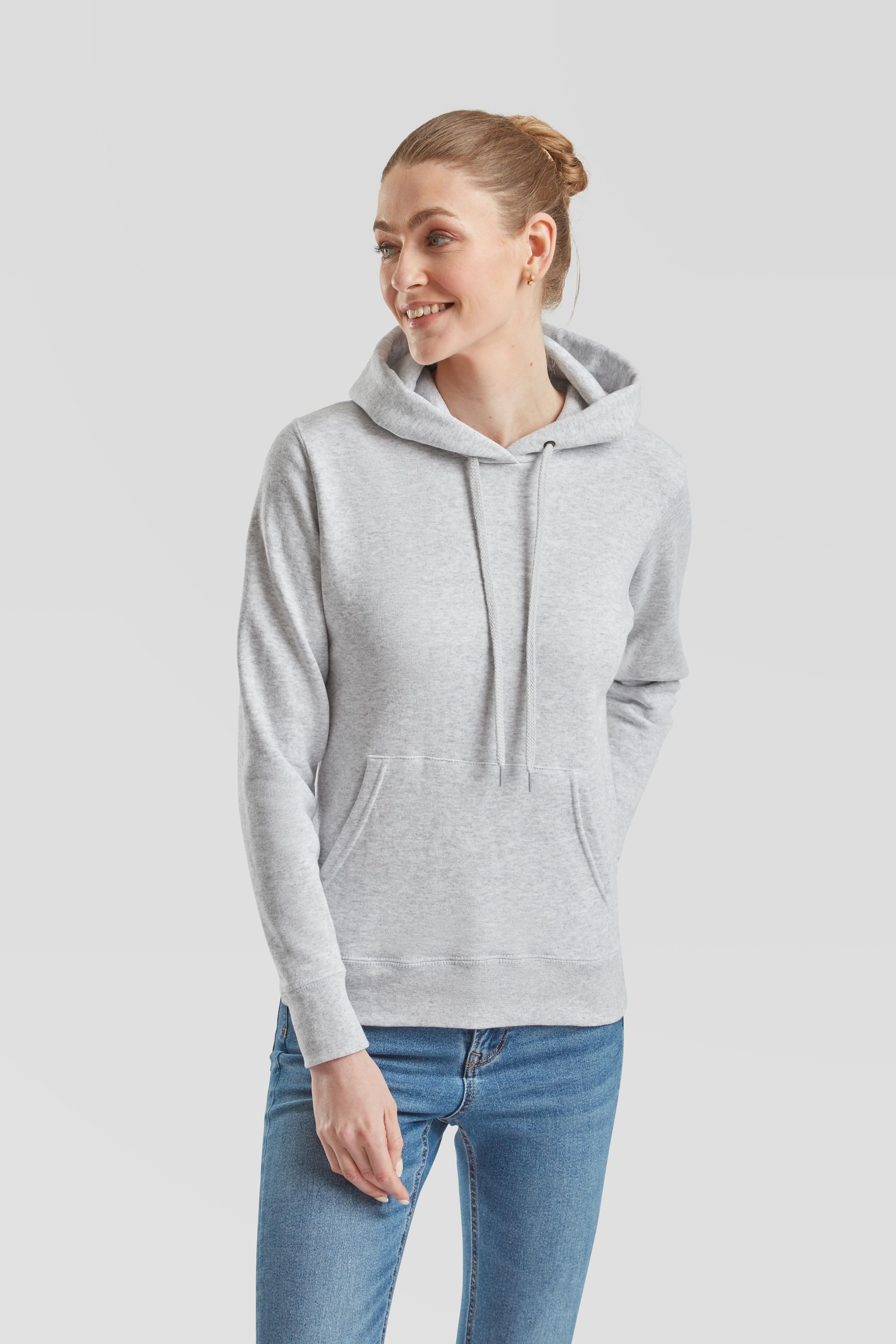 Fruit of the Loom Kapuzensweatshirt Classic Hooded Sweat Lady-Fit