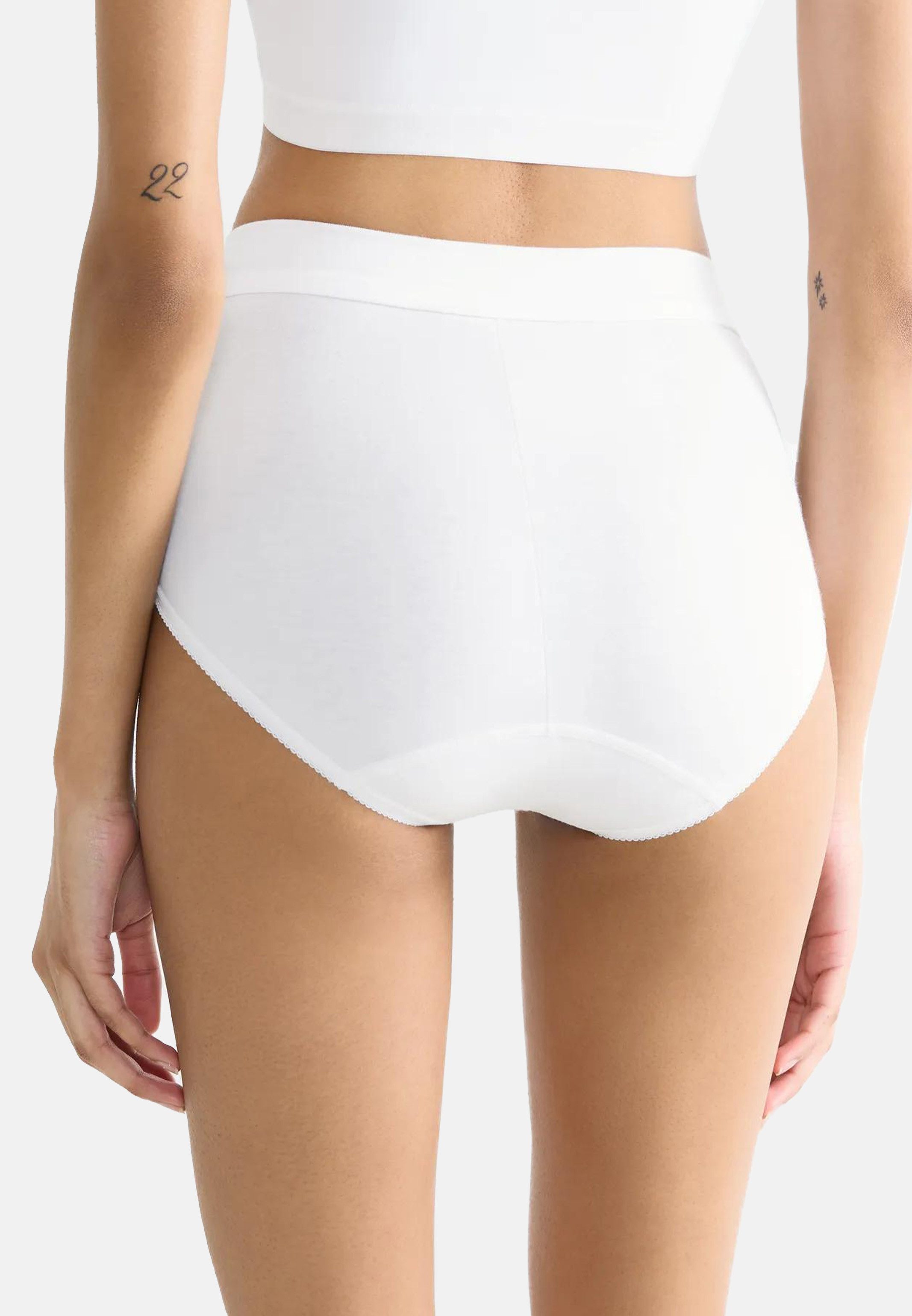 sloggi Maxislip 3er Pack Double Comfort T (Spar-Set, 3-St) Maxi Slip - Baumwolle - Atmungsaktiv