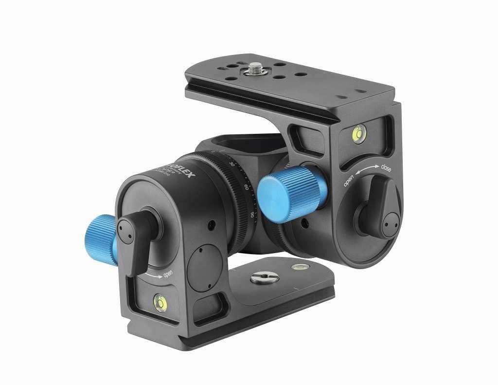 Novoflex Modularer Getriebeneiger KOPF² Grundmodell Stativhalterung