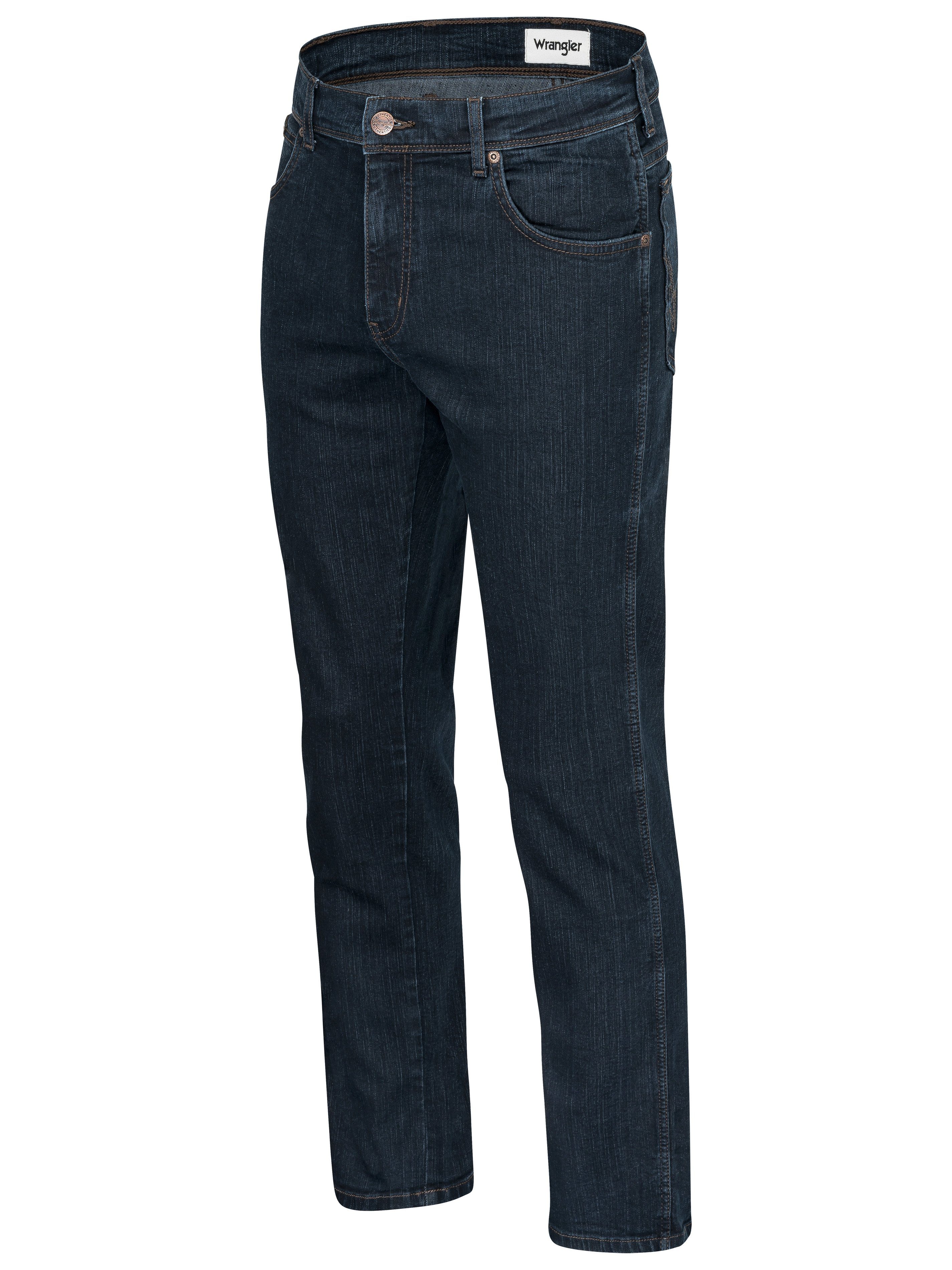 Wrangler Straight-Jeans Texas Authentic Straight Herren-Strechjeans 5-Pocket-Style