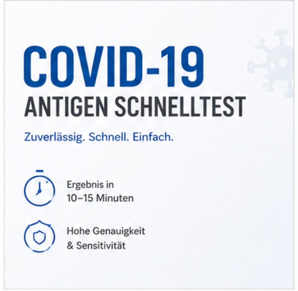 Safecare Bio-Tech Influenza-Schnelltest Corona Schnelltest Covid, MHD 2026, erkennt XEC und MC.13.2, 1 Messparameter, 10-tlg., Hohe Präzision, EU-konform, langlebig & zertifizierte Sicherheit