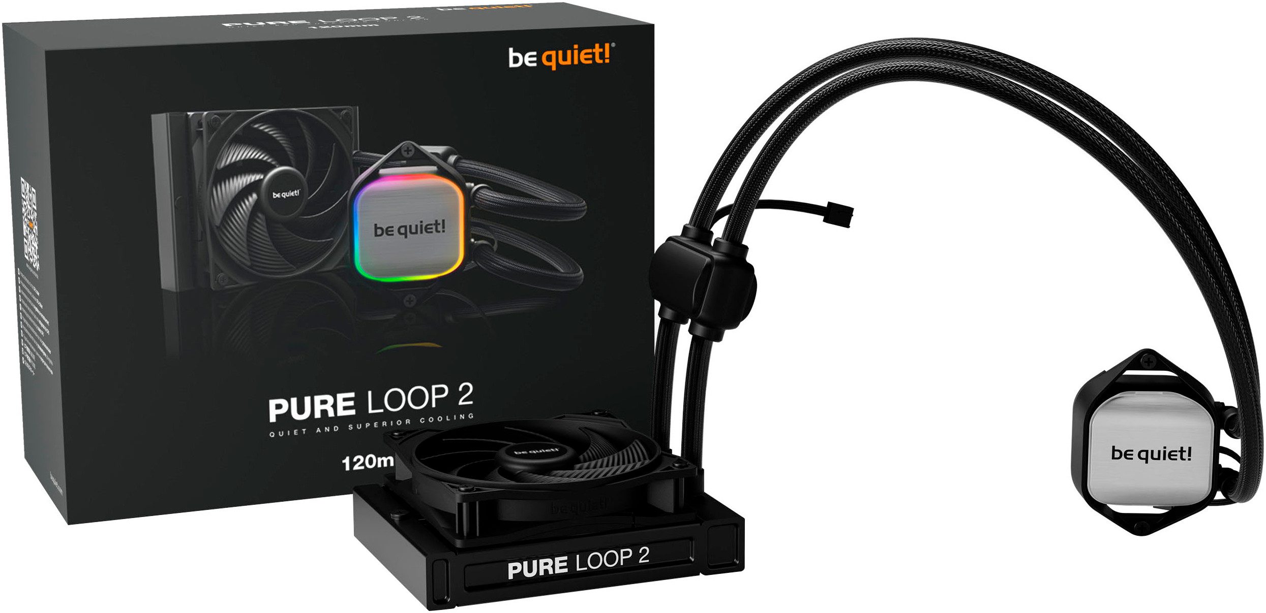 be quiet! Корпус вентилятора Pure Loop 2 120mm