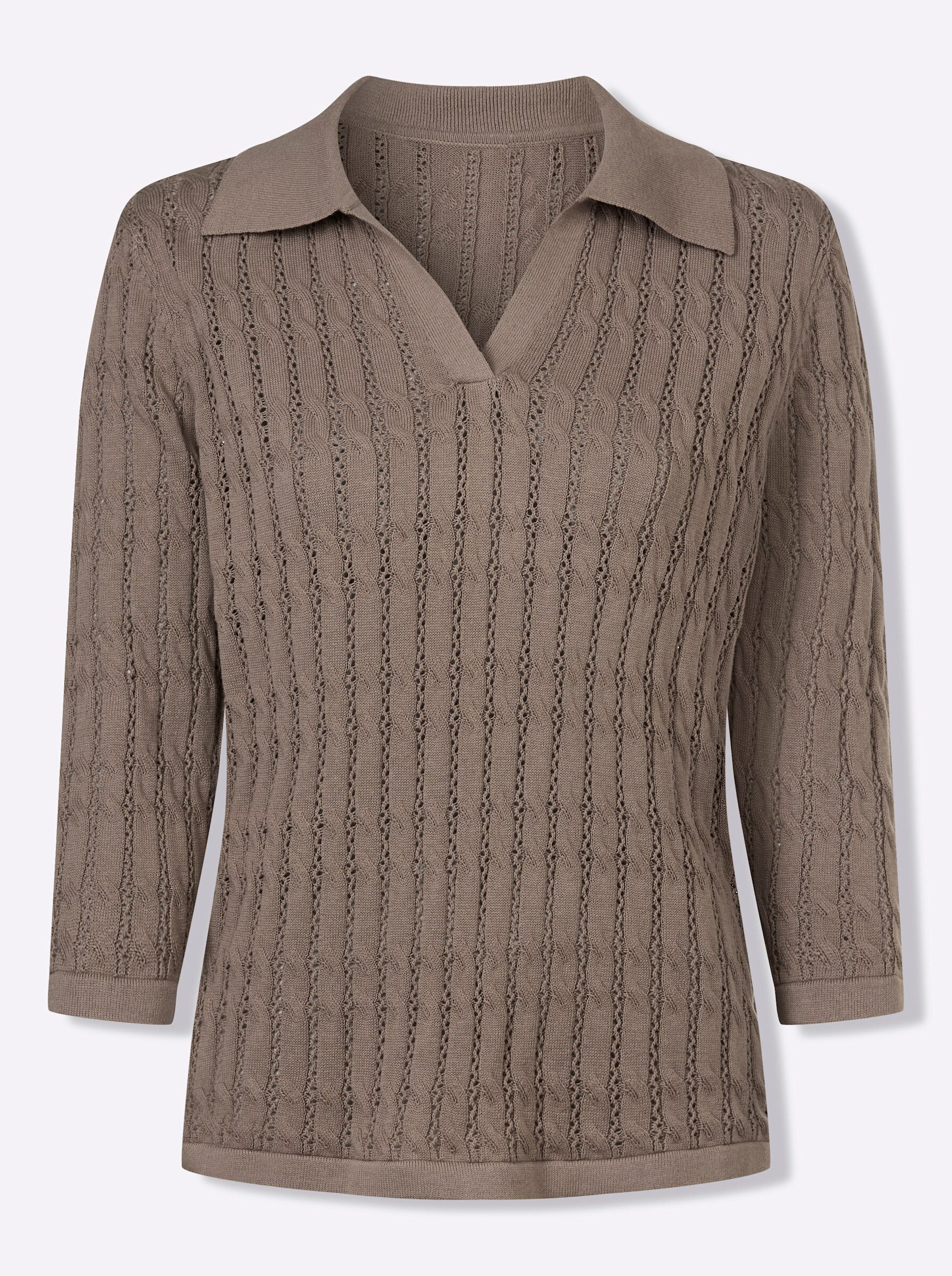 Witt Strickpullover Polopullover . günstig online kaufen