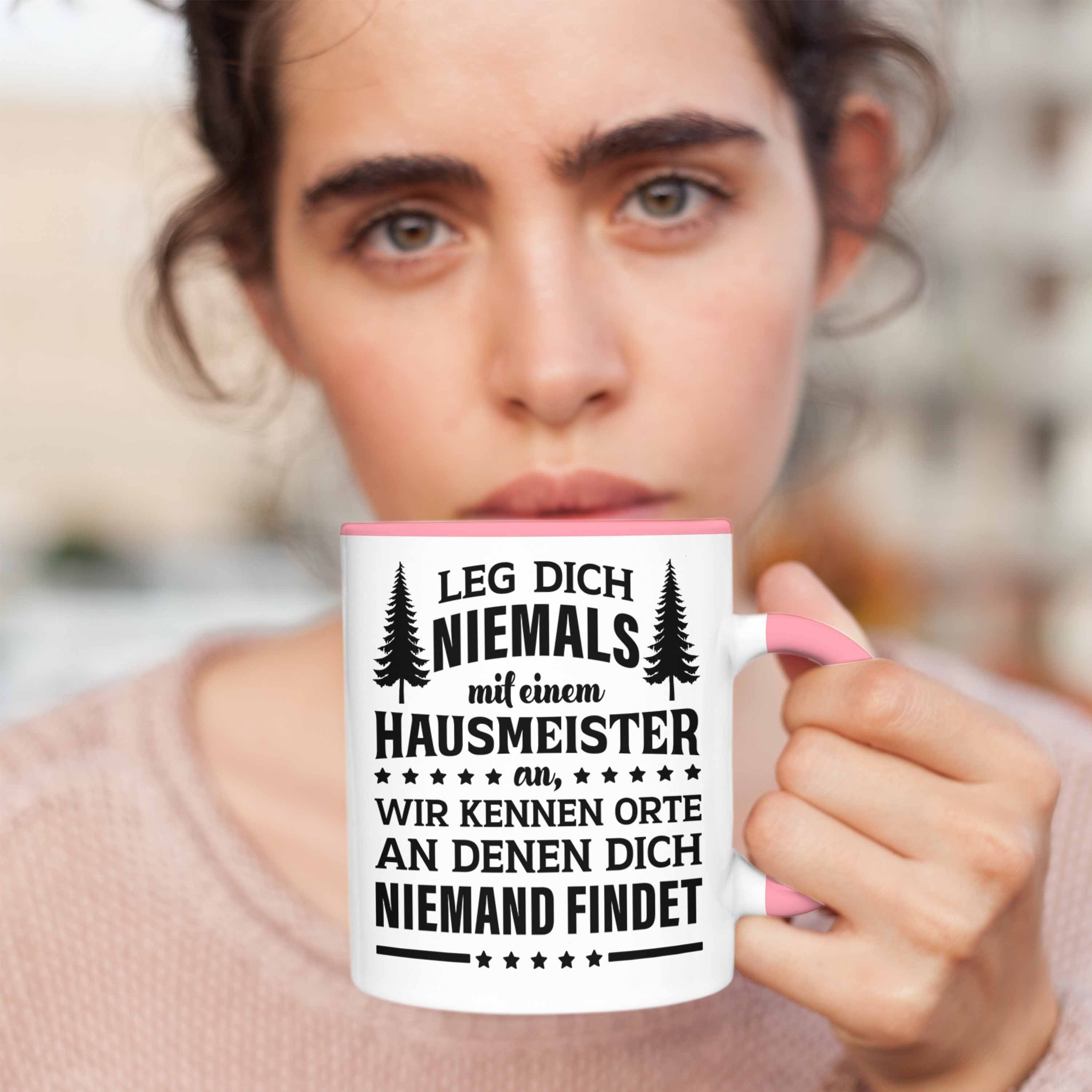 Rosa Haustechniker Hausmeister Trendation Tasse Lustig Spruch - Trendation Sprüche Geschenke Lustige Tasse