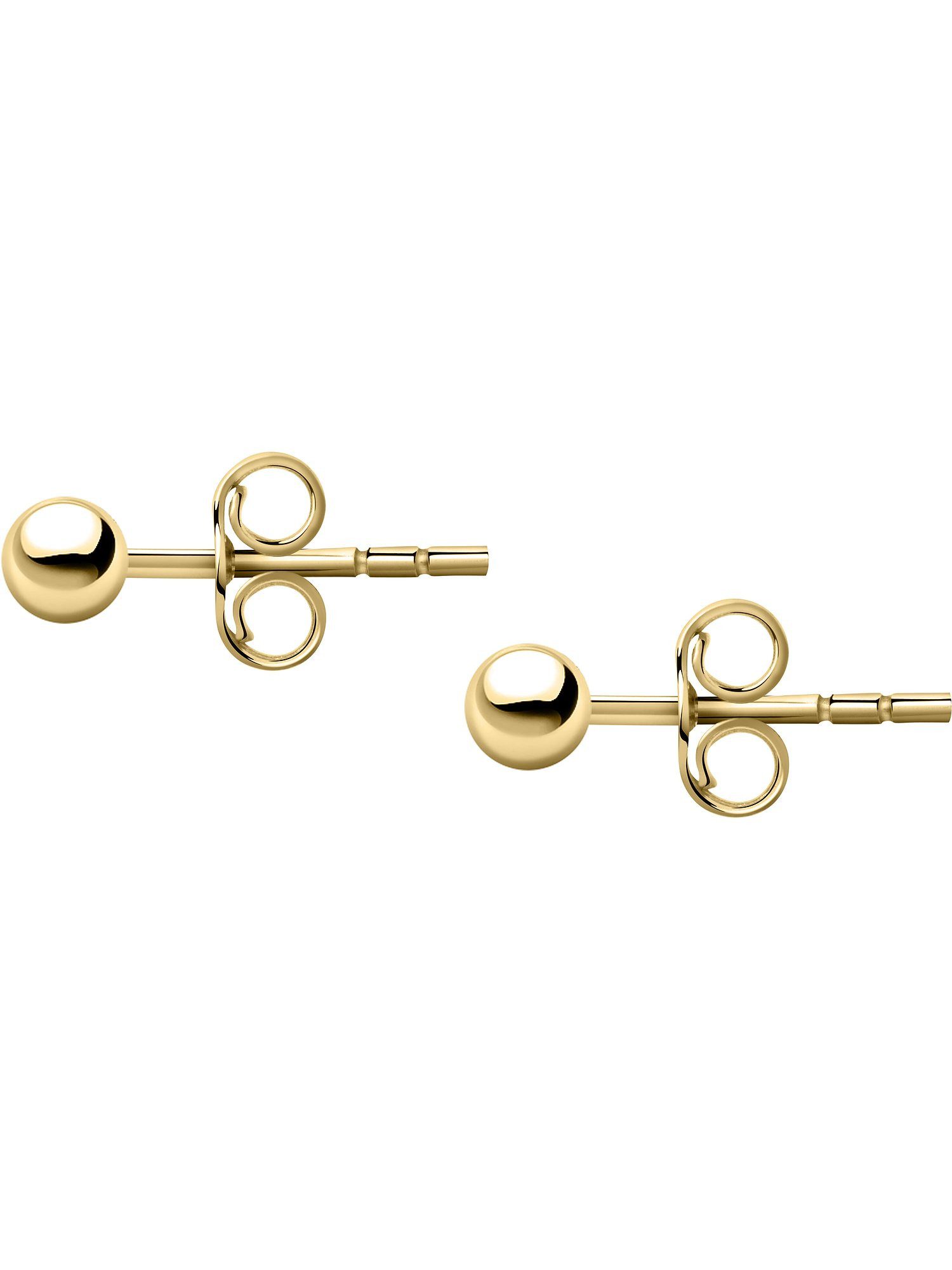 CHRIST Paar Ohrstecker CHRIST Damen-Ohrstecker 585er Gelbgold