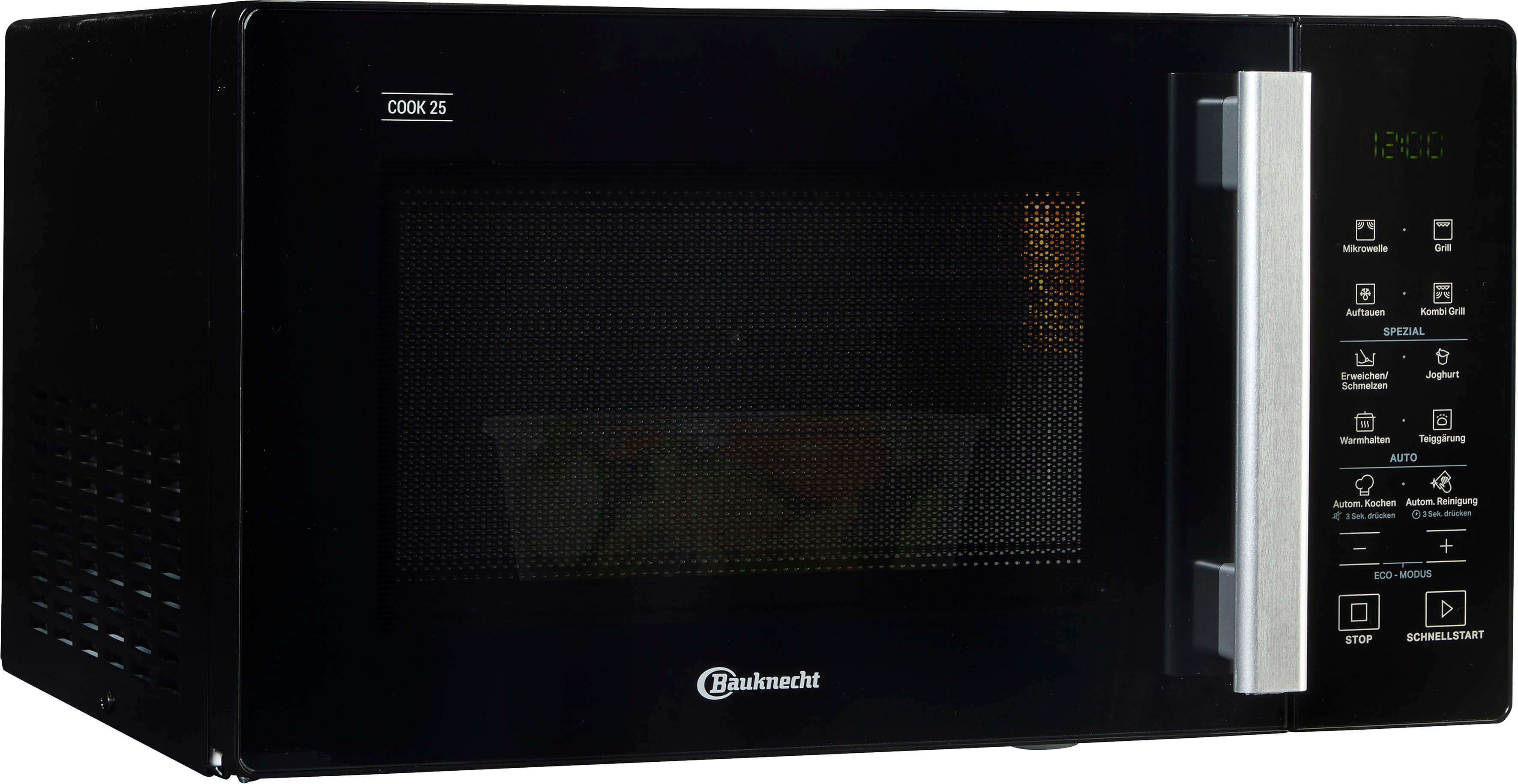 BAUKNECHT Mikrowelle MWO 253 B, Grill, Mikrowelle, 25 l