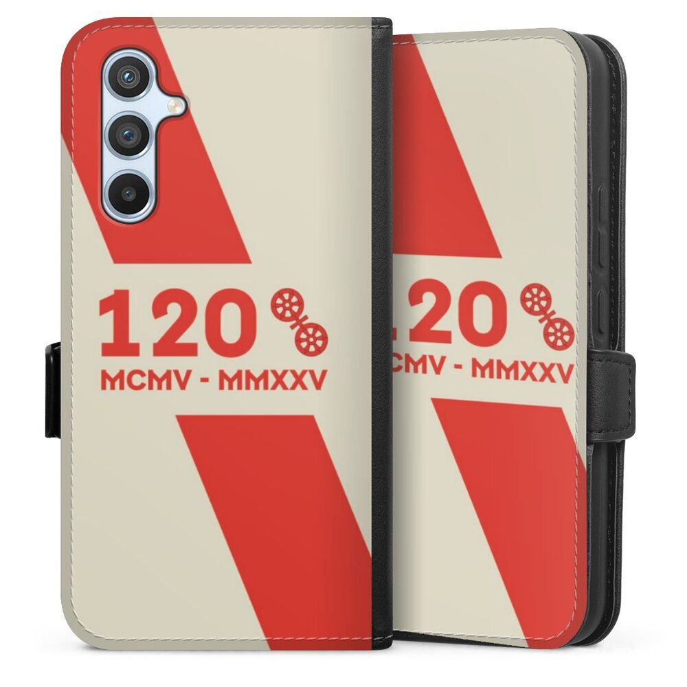 DeinDesign Handyhülle 1. FSV Mainz 05 E.V. 120 Jahre Bundesliga, Samsung Galaxy A54 5G Hülle Handy Flip Case Wallet Cover