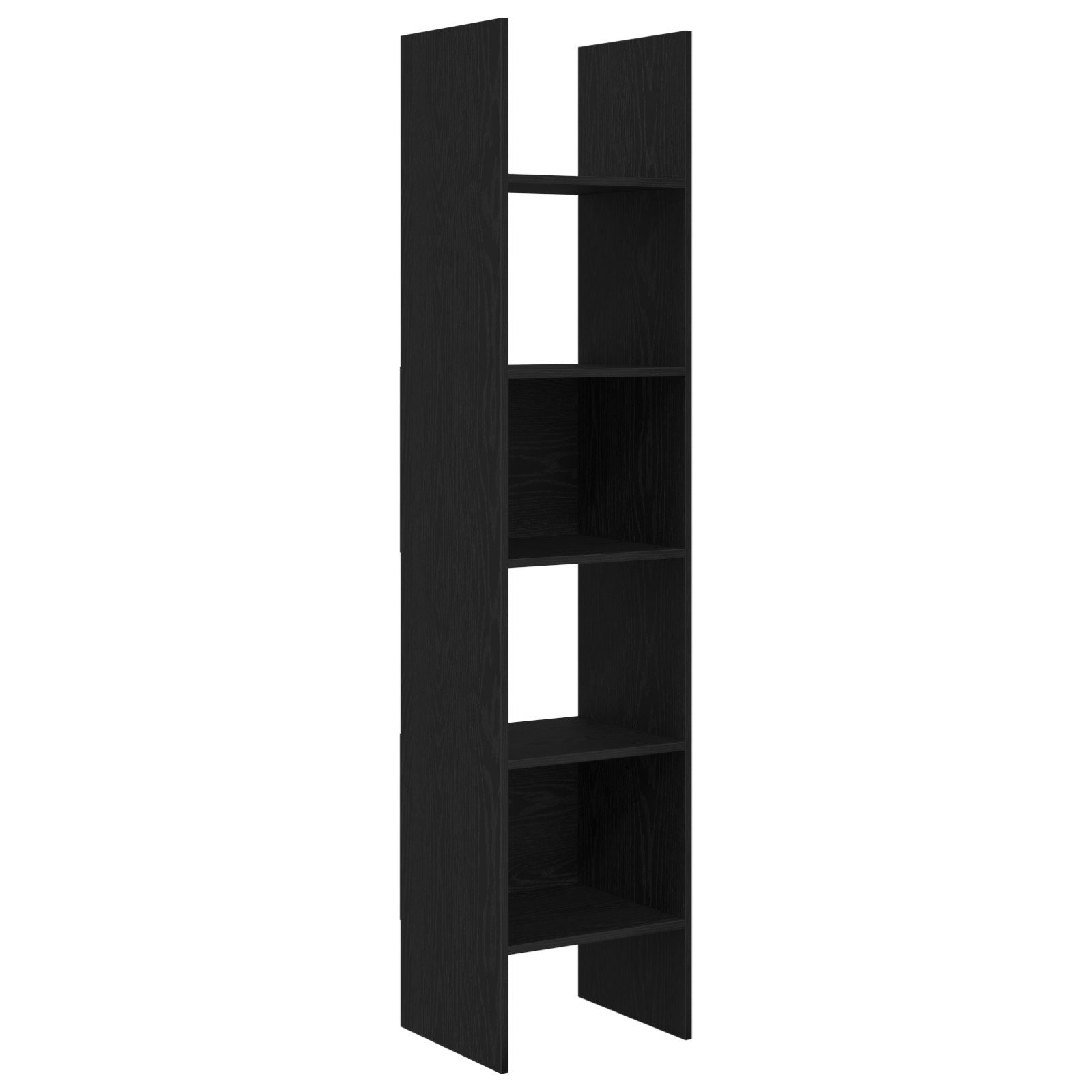 vidaXL Bücherregal Bücherregal Schwarze Eiche 40 günstig online kaufen
