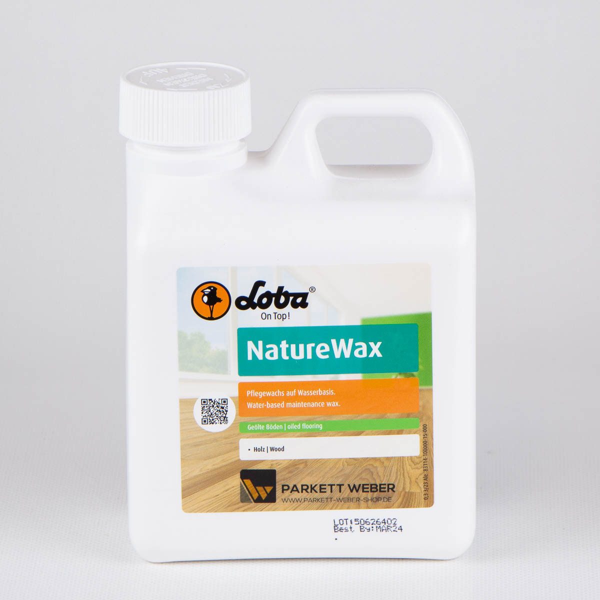 Loba Loba NatureWax 1 Liter Bodenpflegemittel