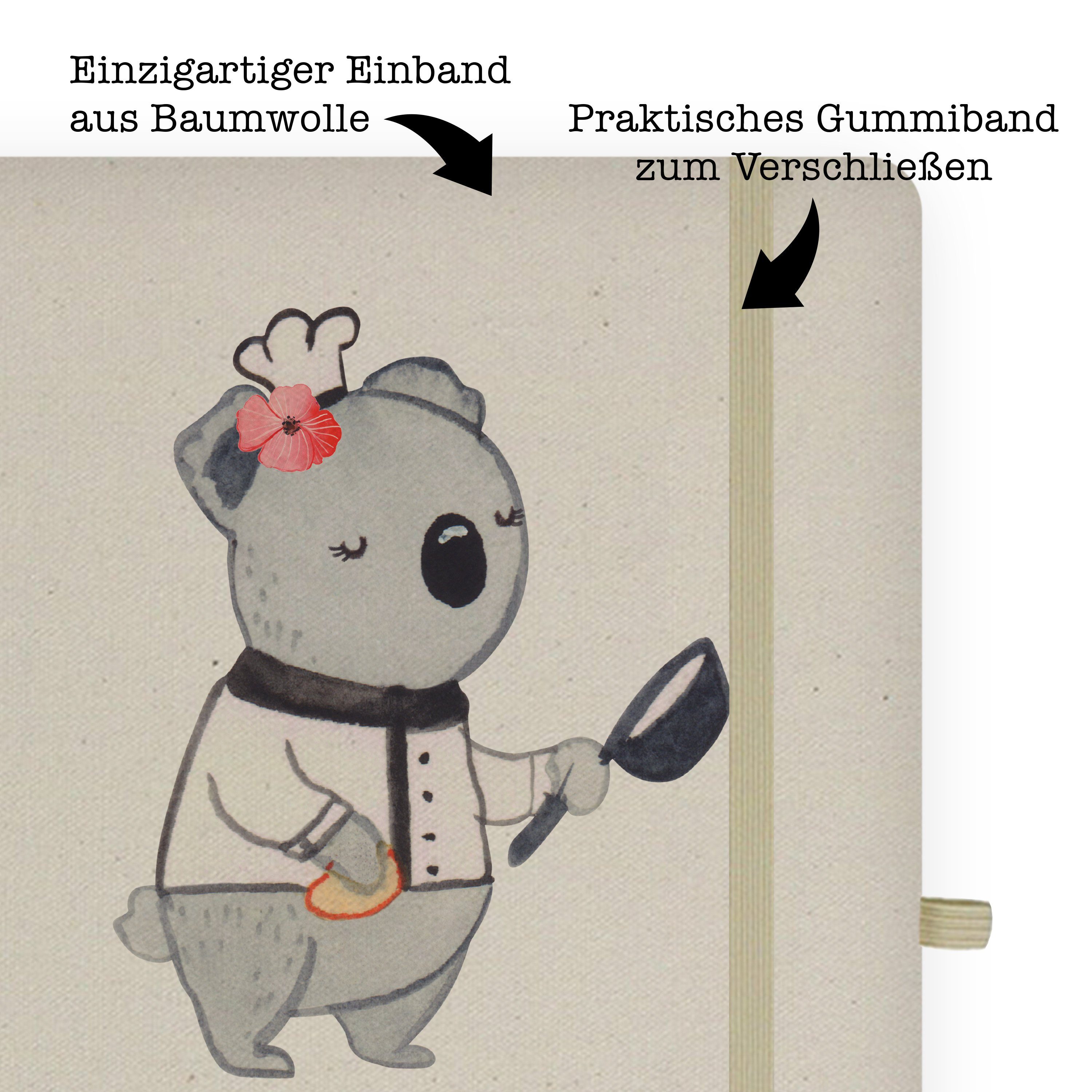 Mrs. Mrs. Geschenk, Beiköchin - Notizbuch Transparent Panda Mr. Mr. & Herz mit - Dankeschön, Panda Restaurant, &