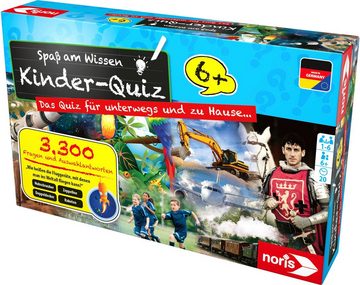 Noris Spiel, Kinderquiz für schlaue Kids blau, Made in Germany