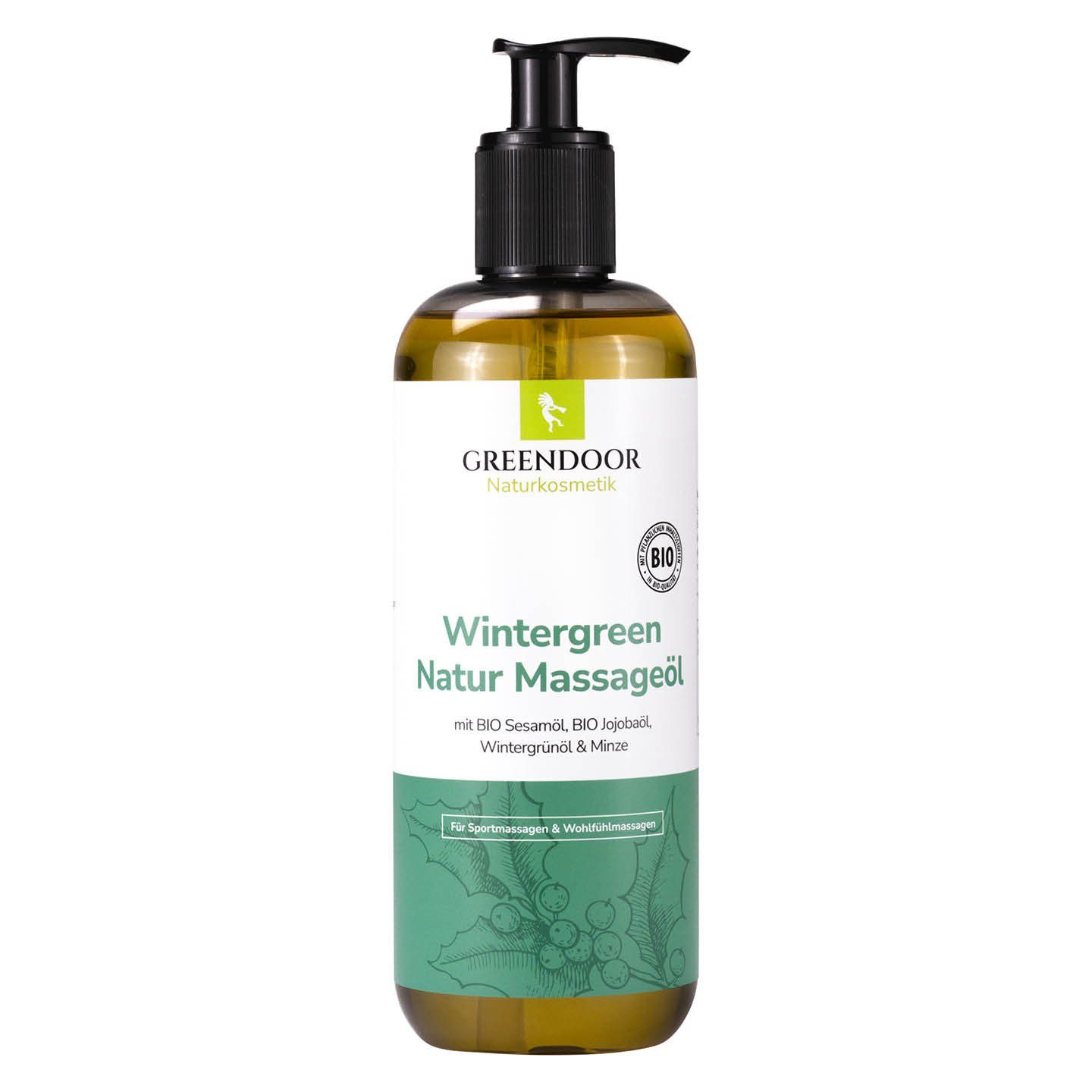 GREENDOOR Massageöl XL Massageöl Wintergreen