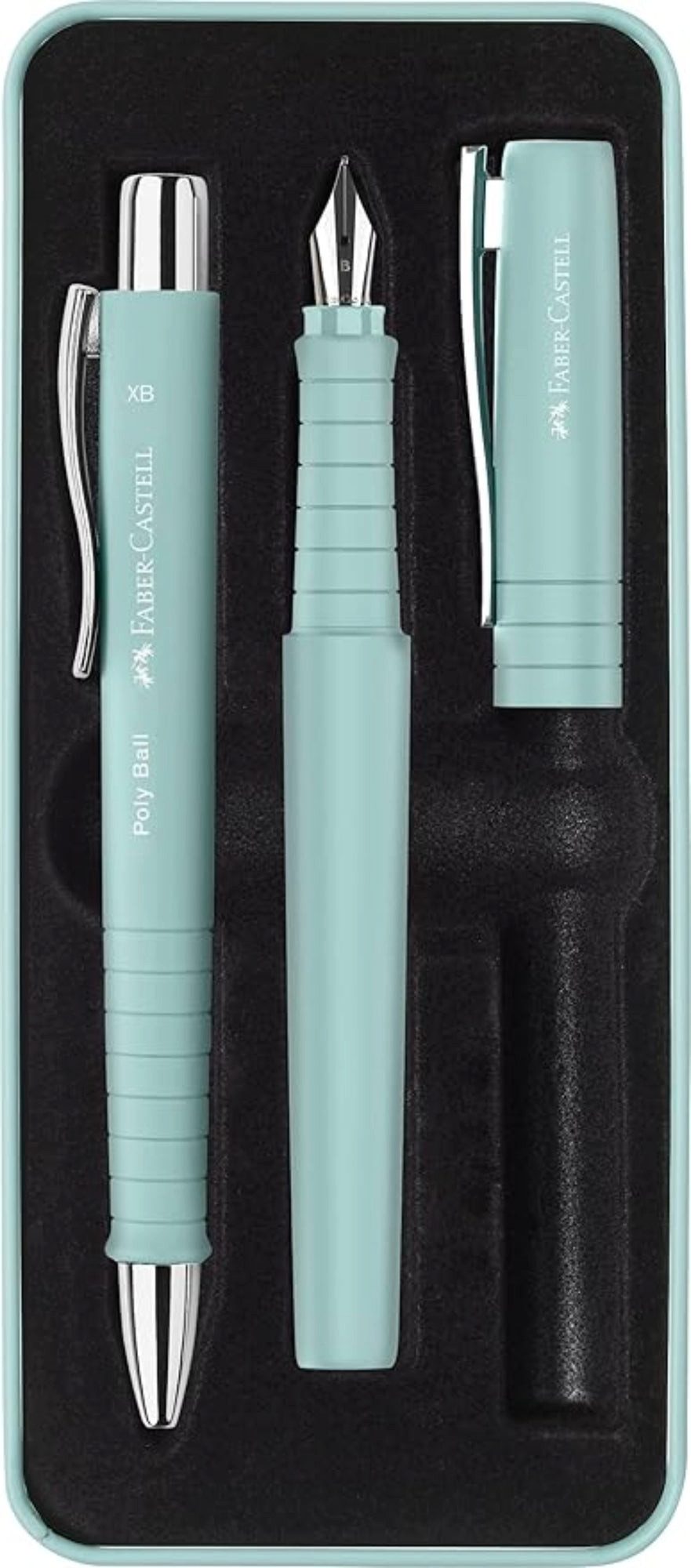 Faber-Castell Kugelschreiber Faber-Castell 241053 Poly Pen Schreibset - Kugelschreiber & Füller Set