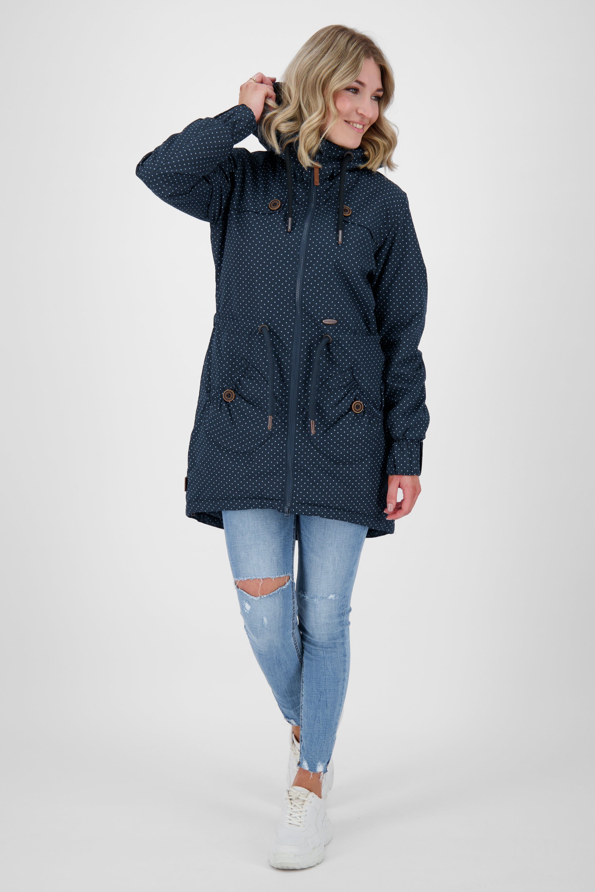 Alife & Kickin Funktionsparka CHARLOTTE II COAT CS mit hochschließendem Kragen und Kapuze – Bild 5 von 5