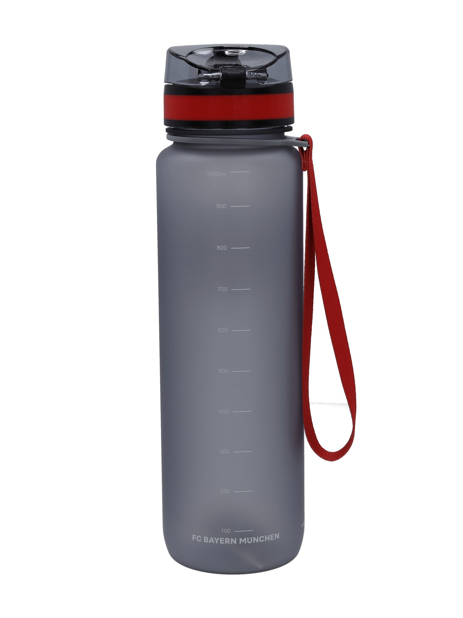 FC Bayern München Trinkflasche FC Bayern München I Trinkflasche I Durchsichtig I 1 L I Schule