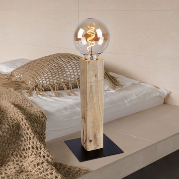 etc-shop LED Tischleuchte, Leuchtmittel nicht inklusive, Tischlampe Leseleuchte Landhausstil Tischleuchte Schlafzimmer