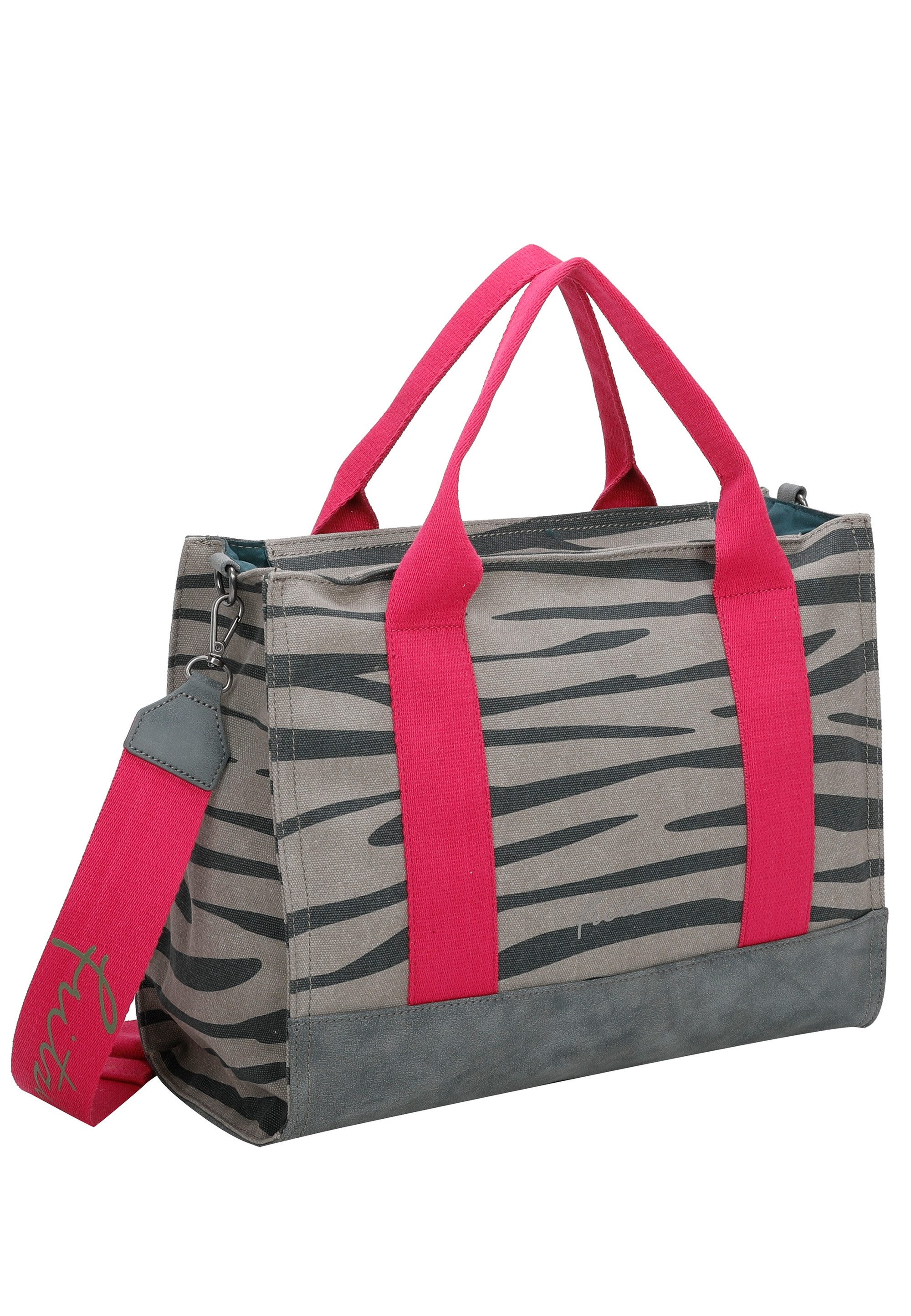 Fritzi aus Preußen Henkeltasche Canvas Tote Bag, mit verstell- und abnehmbarem Schulter-Riemen