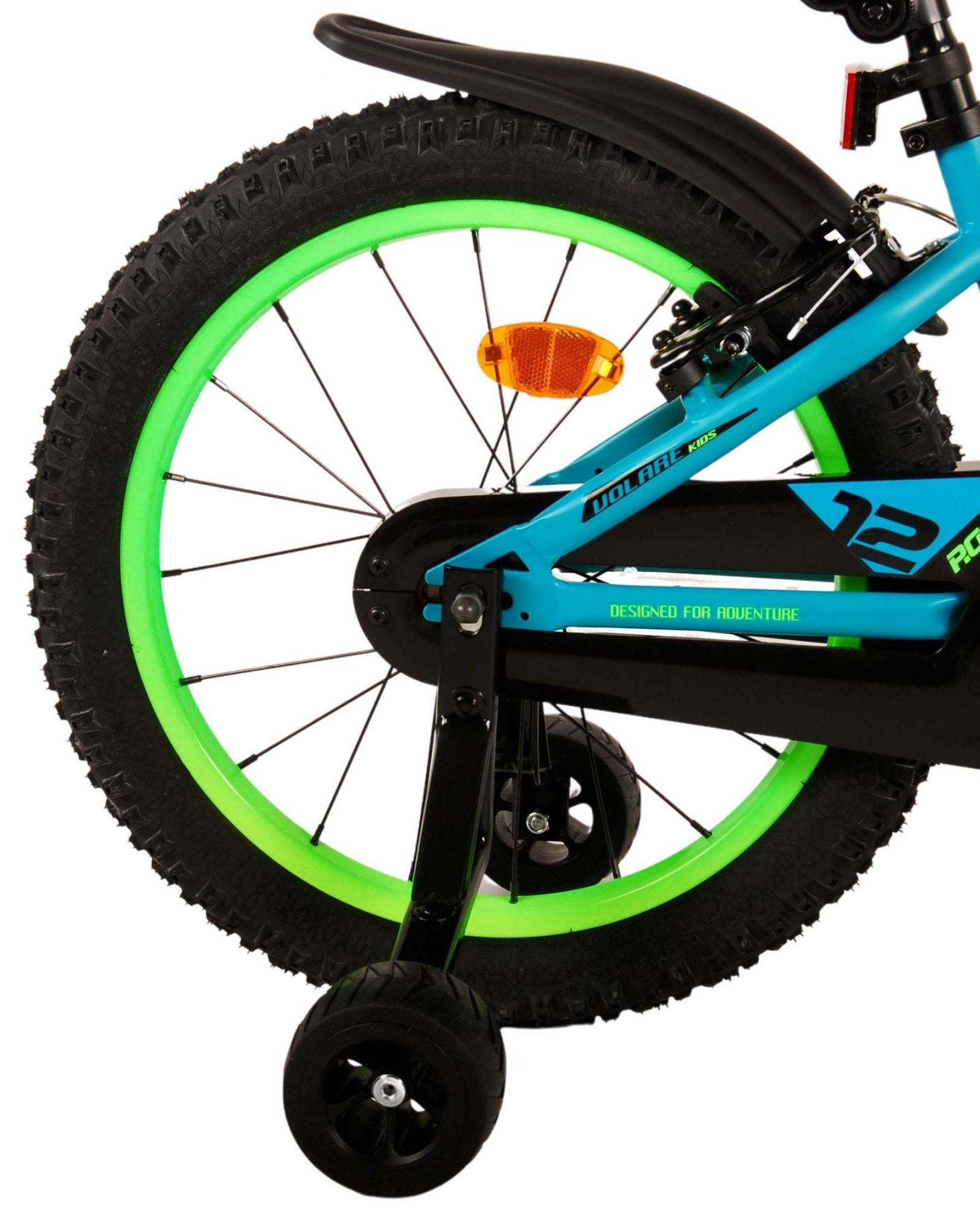 Blau für Fahrrad & Jungen LeNoSa Rücktrittbremse - - Handbremse Adventure Alter Zoll 4-7, 18 Kinderfahrrad Grün