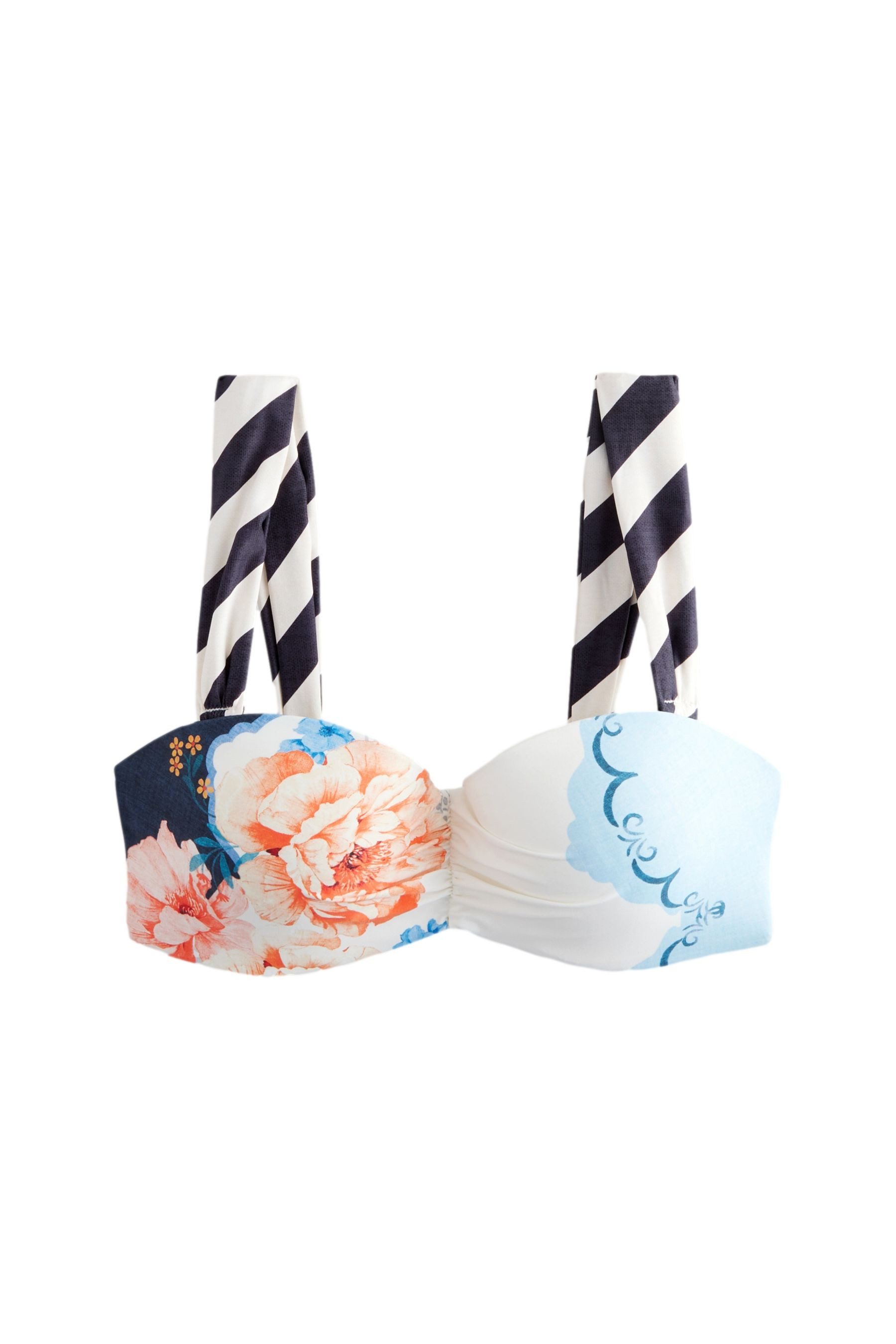 Bandeau-Bikini-Top Bandeau-Bikinioberteil mit Bügel