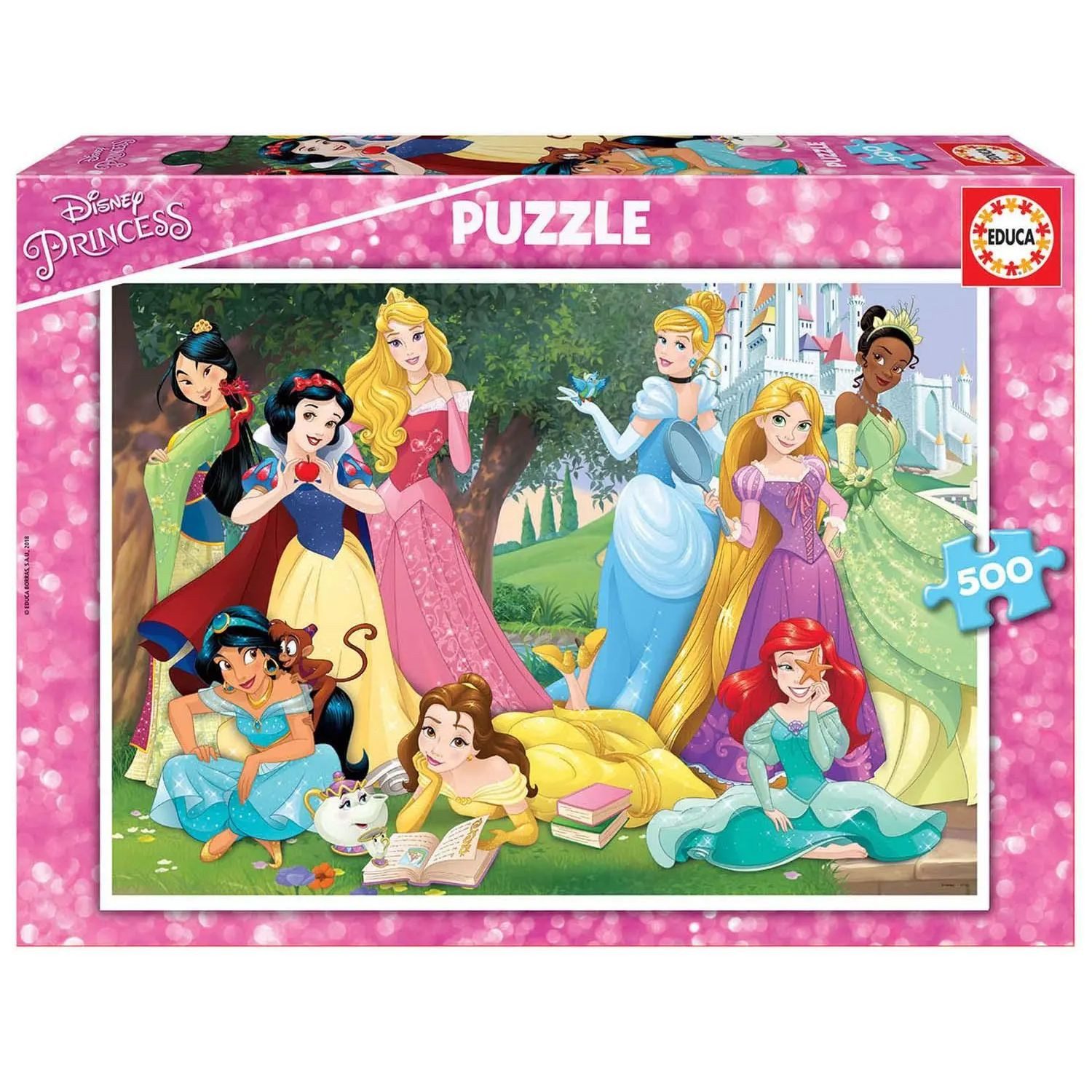 Hutter Trade Selection Puzzle Educa - Disney-Prinzessinnen - Puzzle 500 Teile, 500 Puzzleteile