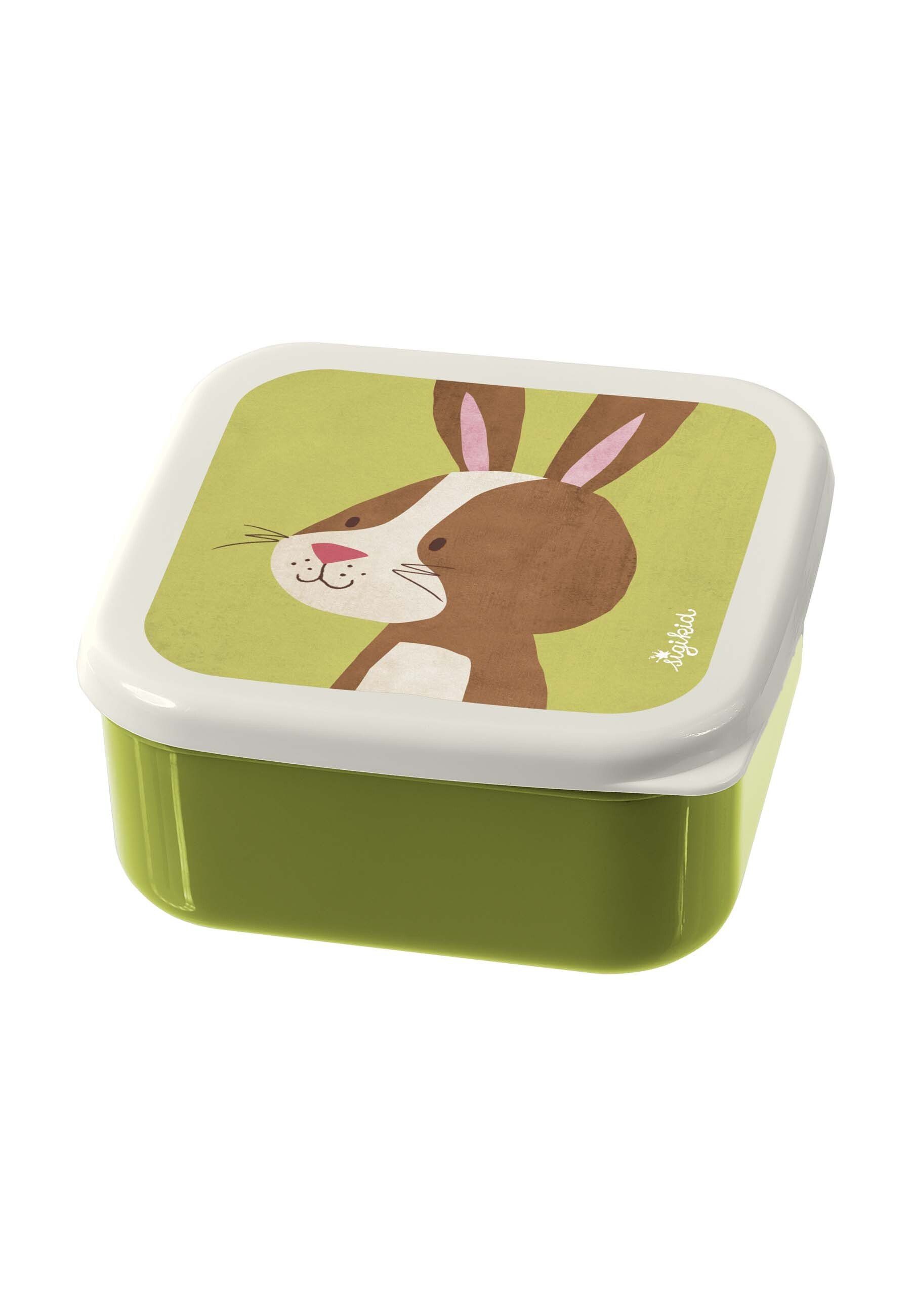 100% Lunchbox 3er-Set Polypropylen, grün Sigikid (3-tlg) Snackboxen, Kinder Lunchbox